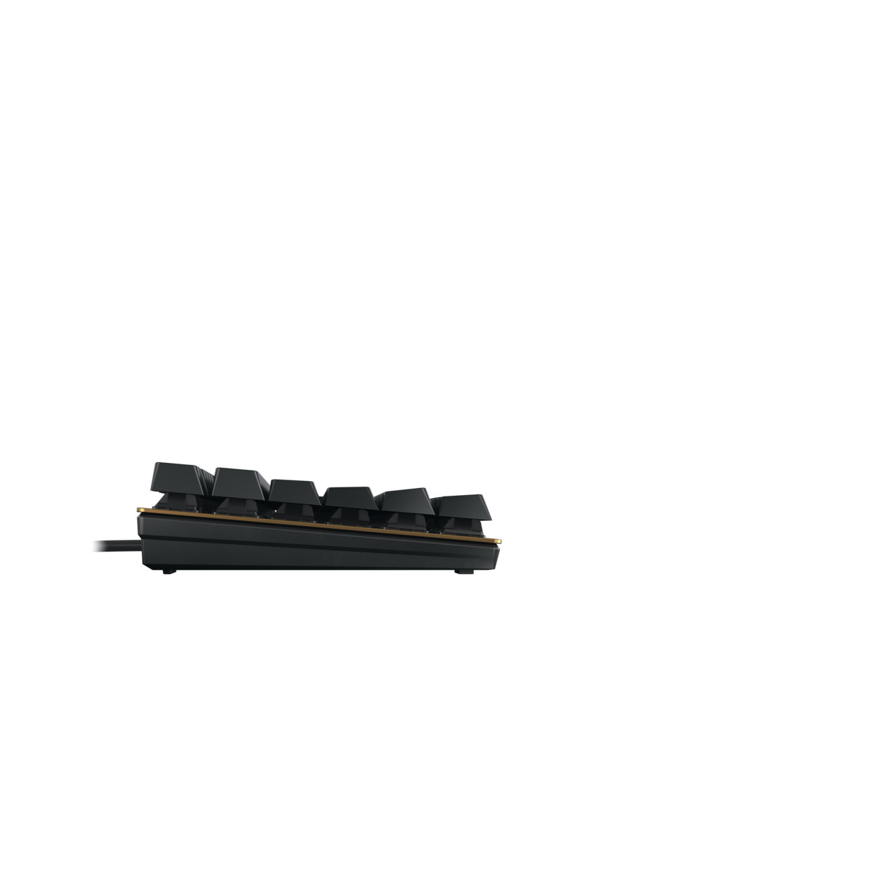 CHERRY KC200MX Tastatur Wired DE 1.60m MX braun sw/br