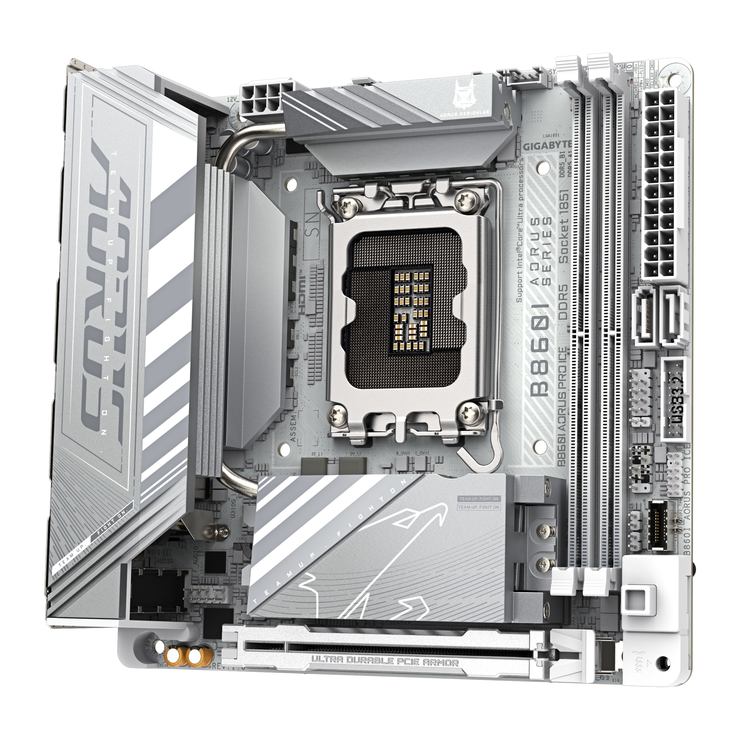 Gigabyte B860I AORUS Pro ICE (B860,S1851,mITX,DDR5) Mainboards INTEL
