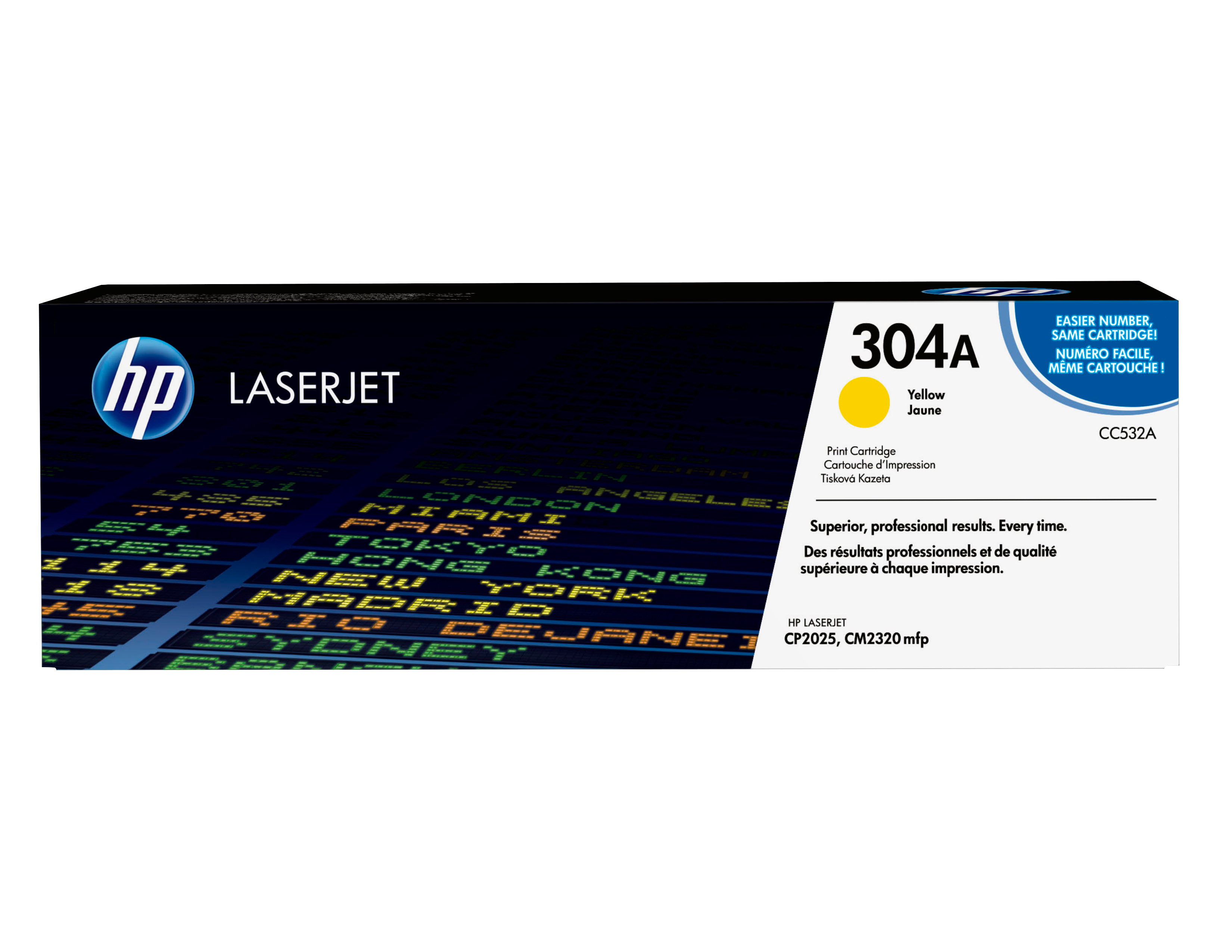 HP 304A Gelb LaserJet Tonerpatrone HP 304A Gelb LaserJet Tonerpatrone