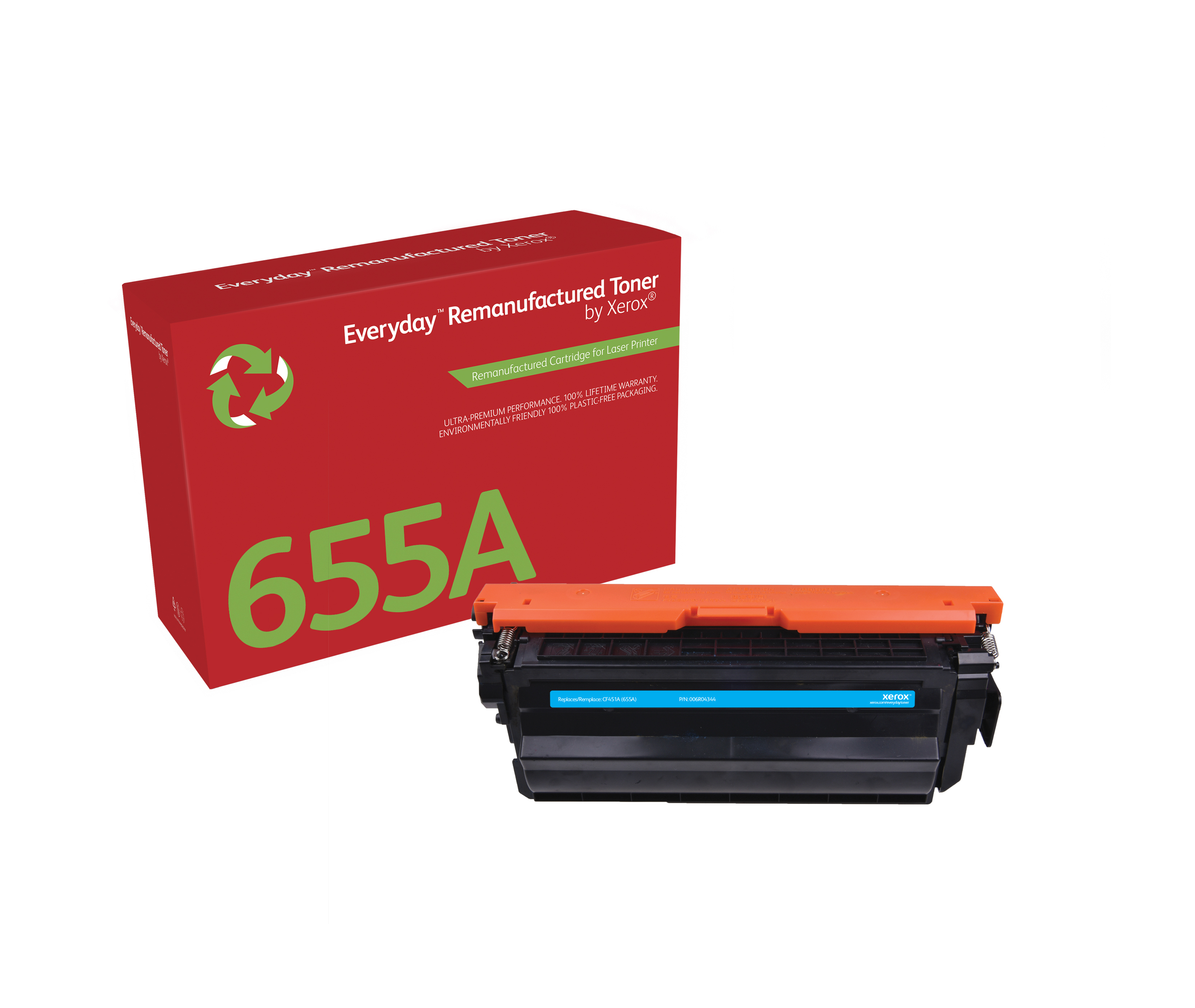 Xerox Toner Everyday HP 655A (CF451A) Cyan