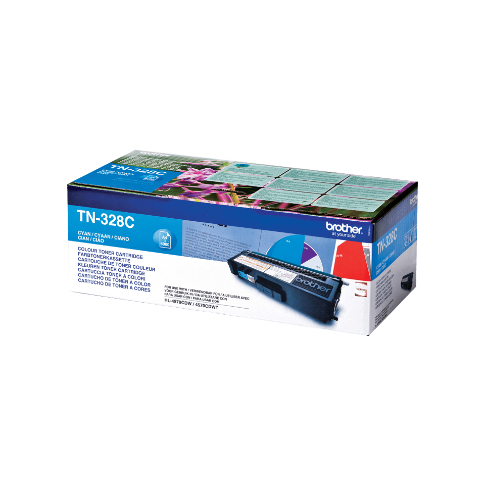 Toner Brother TN-328C DCP-9270CDN, MFC-9970CDW