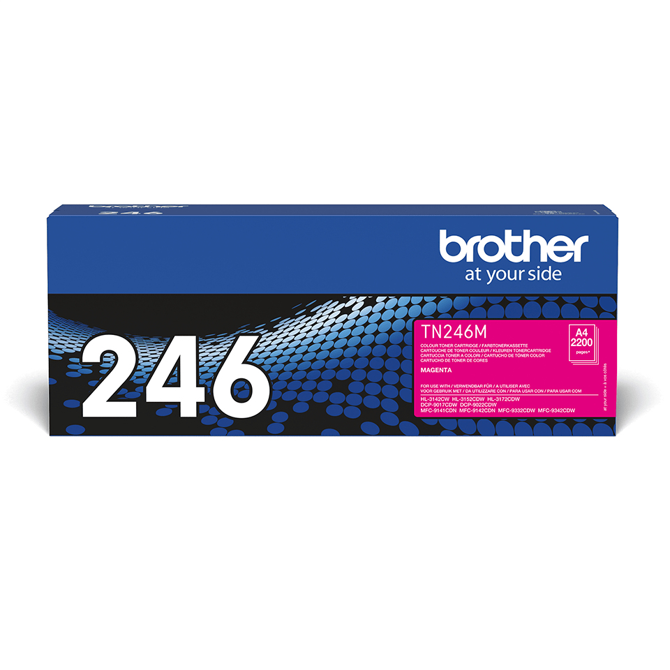 Toner Brother TN-246M HL-3142/­52/­72 Toner Brother TN-246M HL-3142/­52/­72