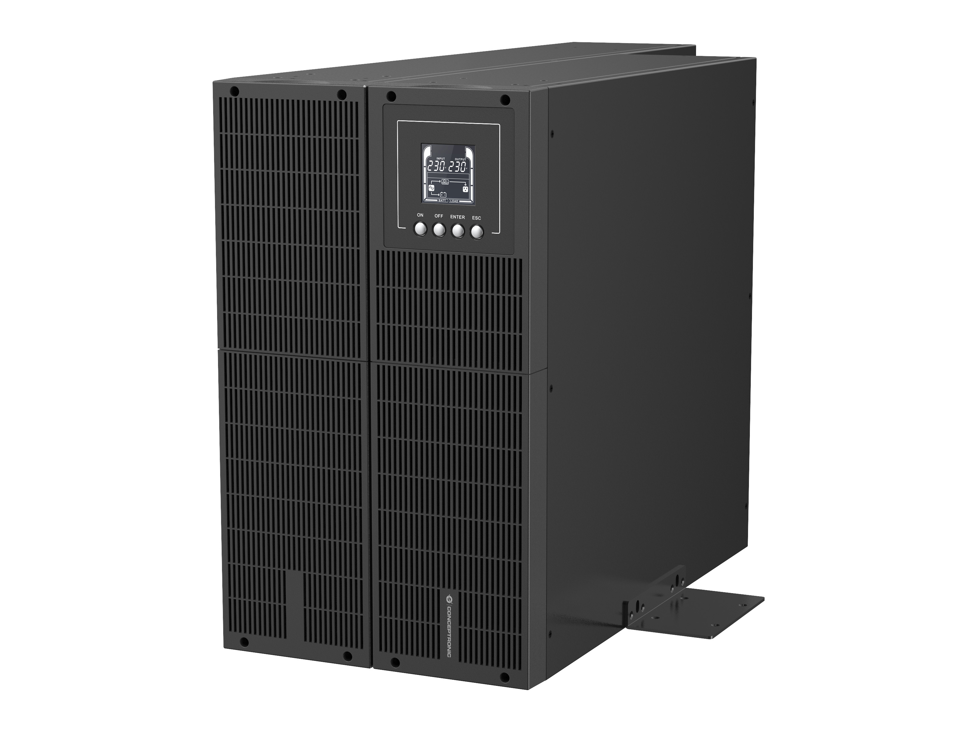 CONCEPTRONIC USV 6000VA/6000W/HID USB/Terminal Rack/Tower sw (Speditionsversand)