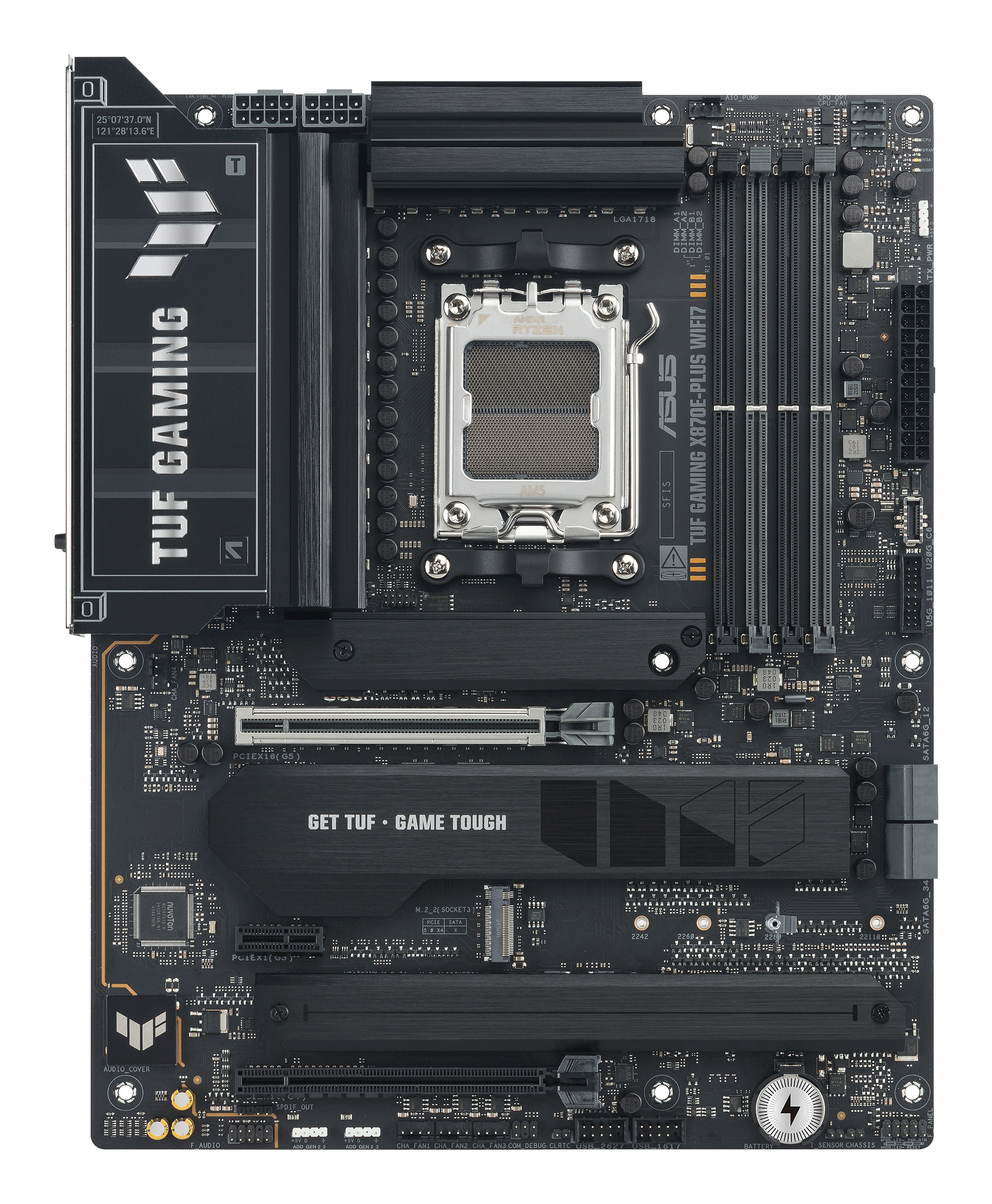 ASUS TUF GAMING X870E-PLUS WIFI7 (AMD,AM5,DDR5,ATX) ASUS TUF GAMING X870E-PLUS WIFI7 (AMD,AM5,DDR5,ATX)