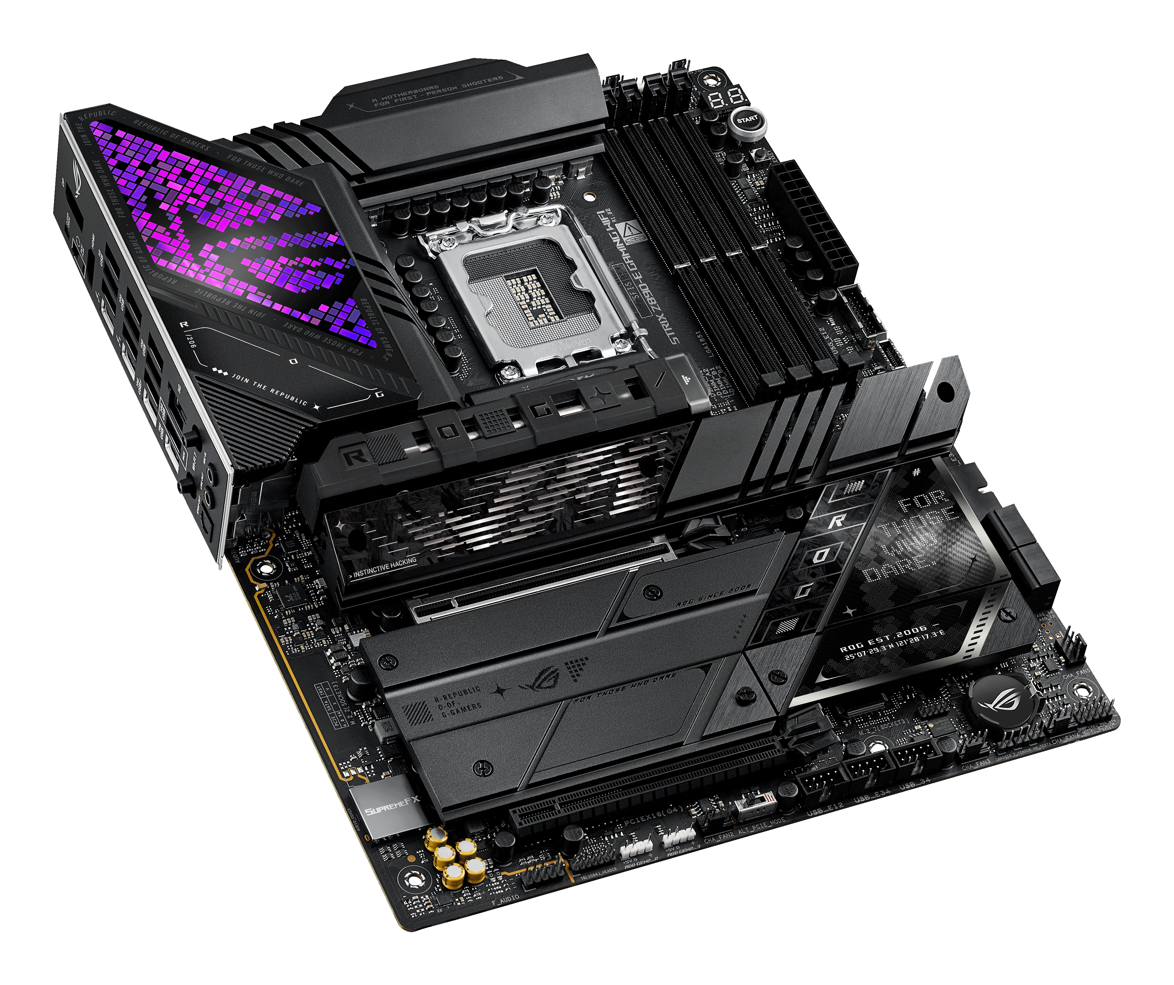 ASUS ROG STRIX Z890-E GAMING WIFI (INTEL,1851,DDR5,ATX) Mainboards INTEL