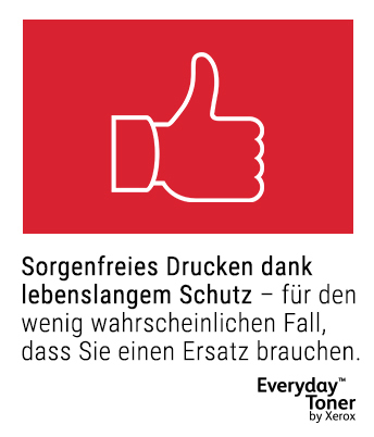 Everyday ™ Schwarz Toner von Xerox, kompatibel mit HP 201A (CF410A/ CRG-046BK), Standardkapazität