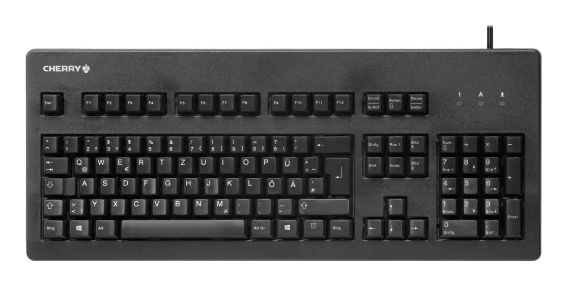CHERRY TAS G80-3000 Corded DE-Layout schwarz BLACK SWITCH
