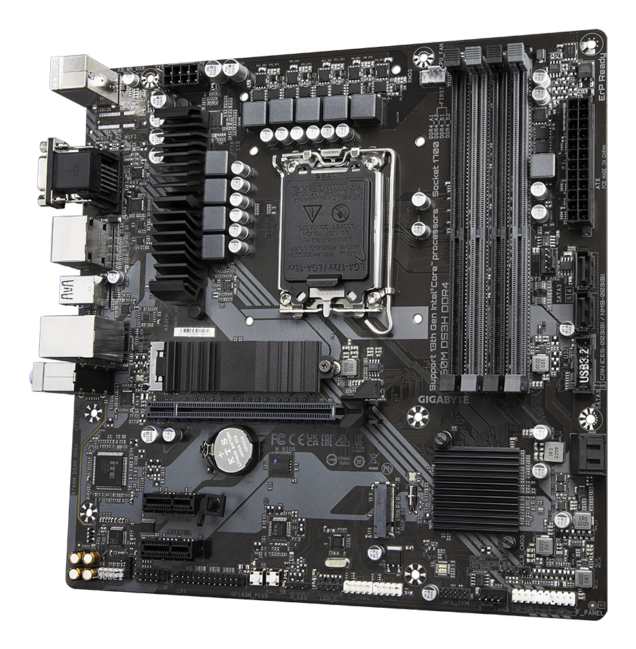 Gigabyte B760M DS3H DDR4 (B760,S1700,mATX,DDR4)