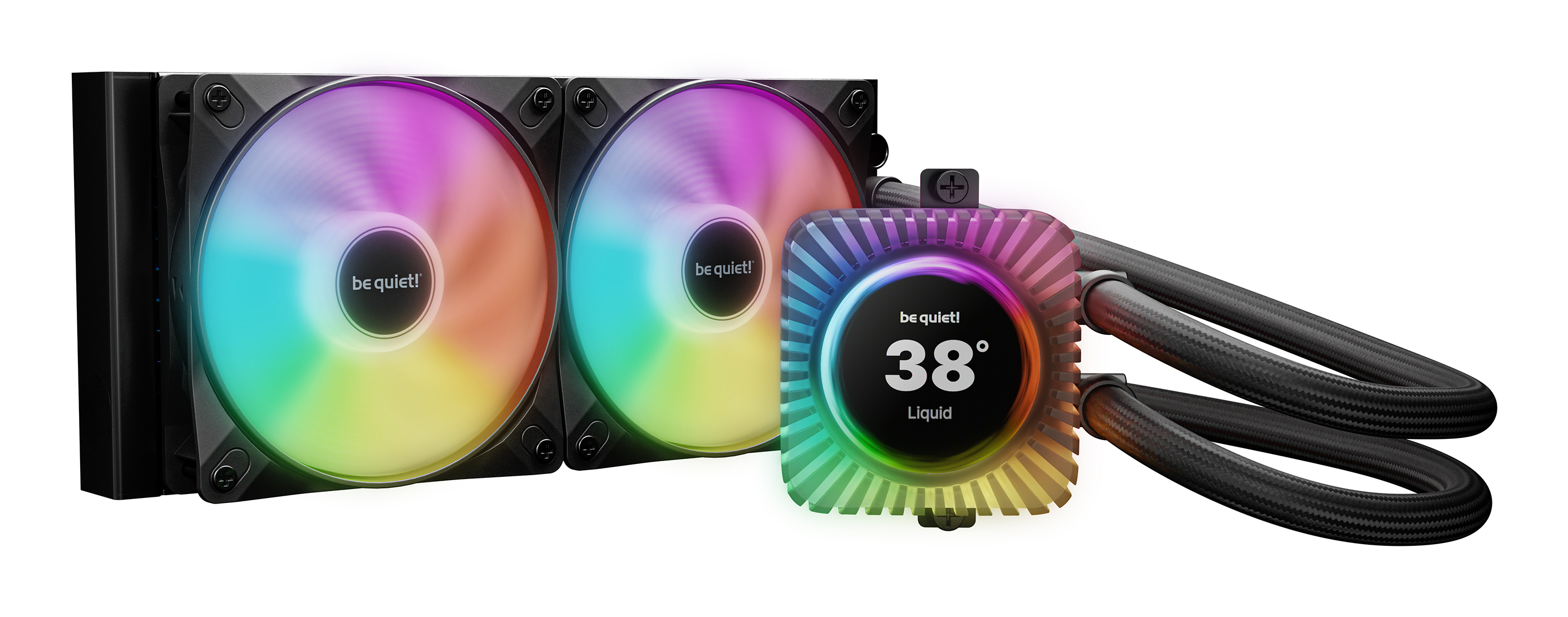 be quiet! WAK LIGHT LOOP IO LCD 240mm Black be quiet! WAK LIGHT LOOP IO LCD 240mm Black