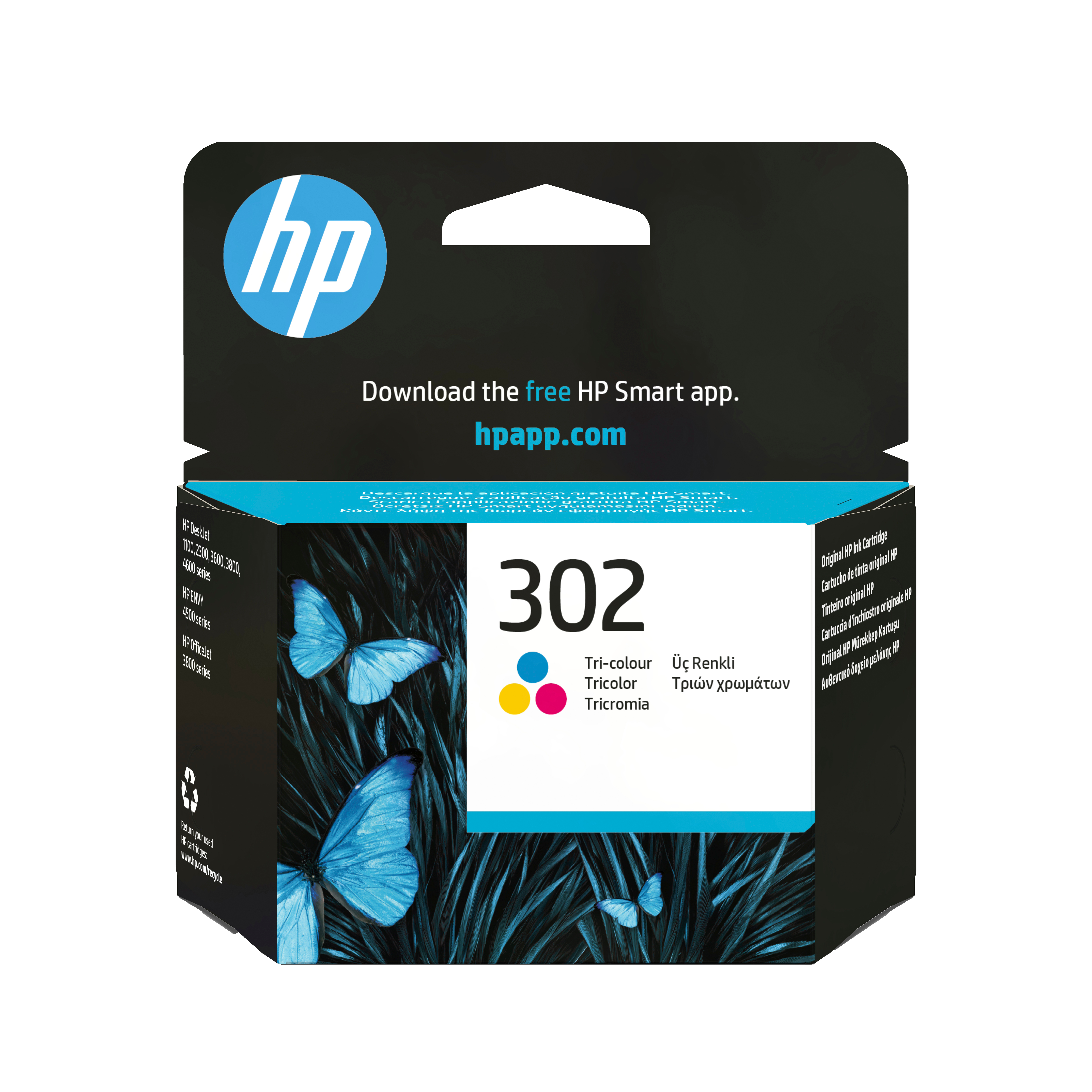HP 302      Dreifarbig          Tintenpatrone 4ml