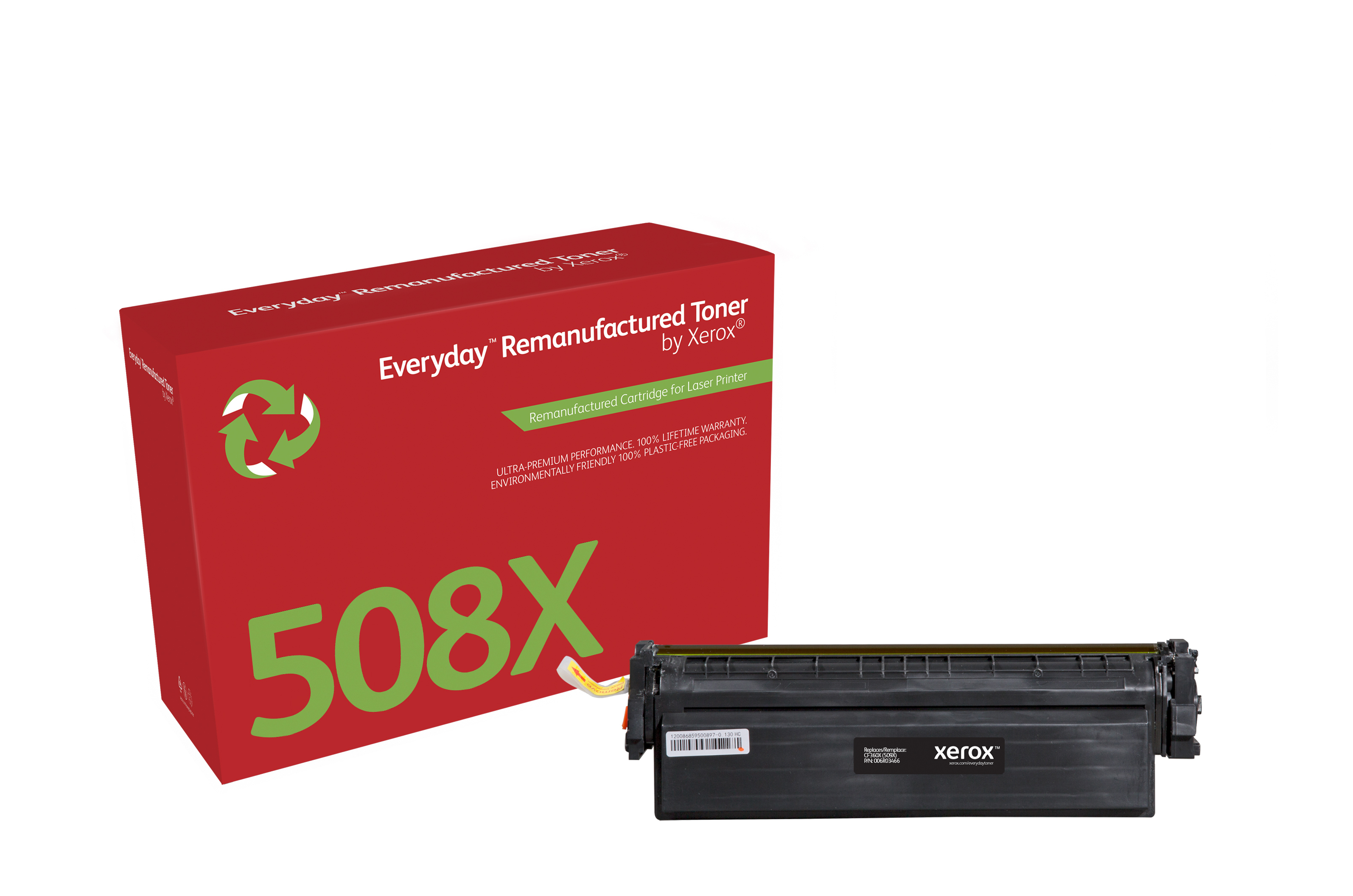 Everyday ™ Schwarz wiederaufbereiteter Toner von Xerox, kompatibel mit HP 508X (CF360X), High capacity