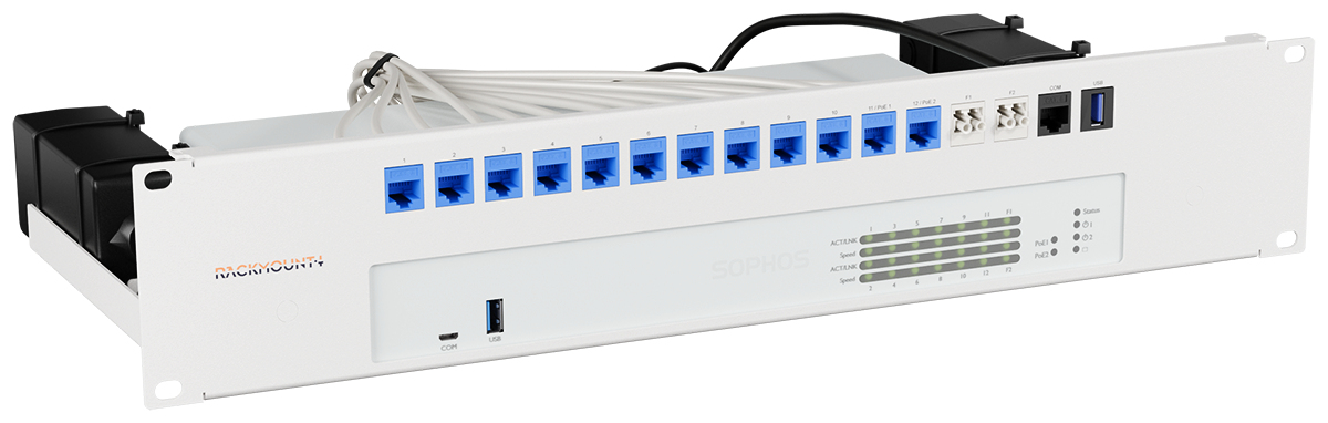 Rackmount.IT kit for Sophos XGS 118,XGS 128,XGS 138 Dual PS Rackmount.IT kit for Sophos XGS 118,XGS 128,XGS 138 Dual PS