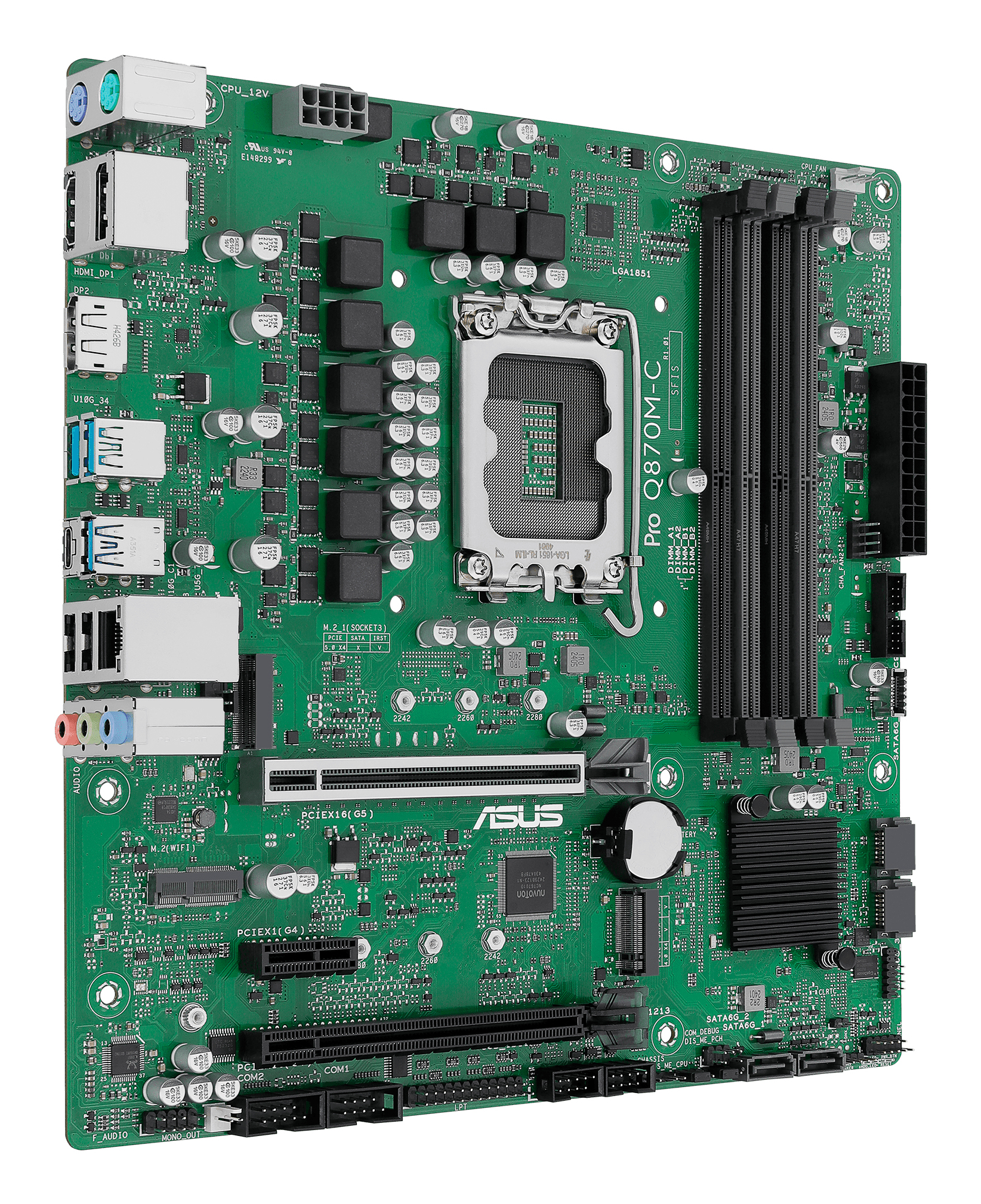 ASUS PRO Q870M-C-CSM (INTEL,1851,DDR5,mATX) Mainboards AMD