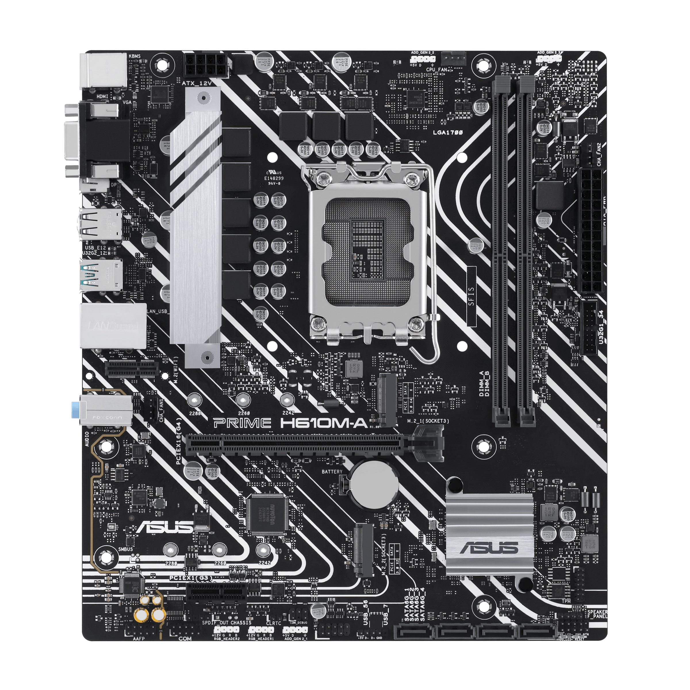 ASUS PRIME H610M-A-CSM (INTEL,1700,DDR5,mATX)