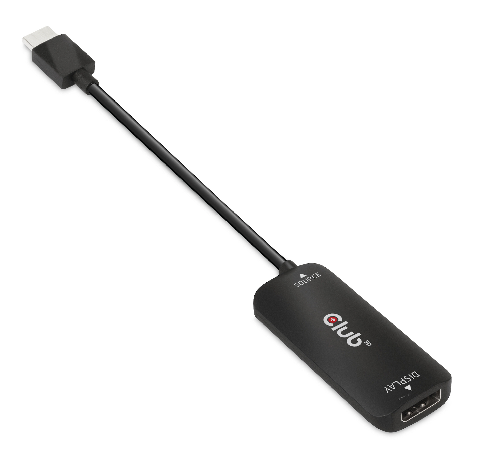Club3D Adapter HDMI + MicroUSB > DP    4K120Hz aktiv St/&shy;Bu retai