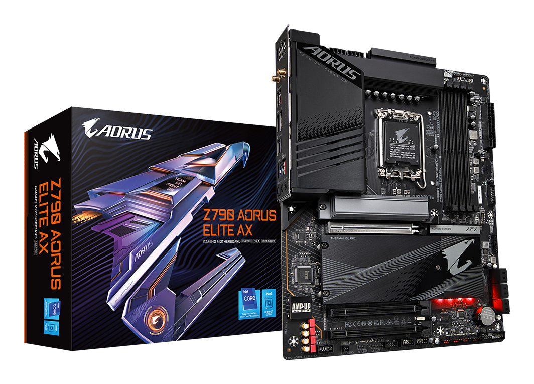Gigabyte Z790 AORUS Elite AX (Z790,S1700,ATX,DDR5) Mainboards INTEL