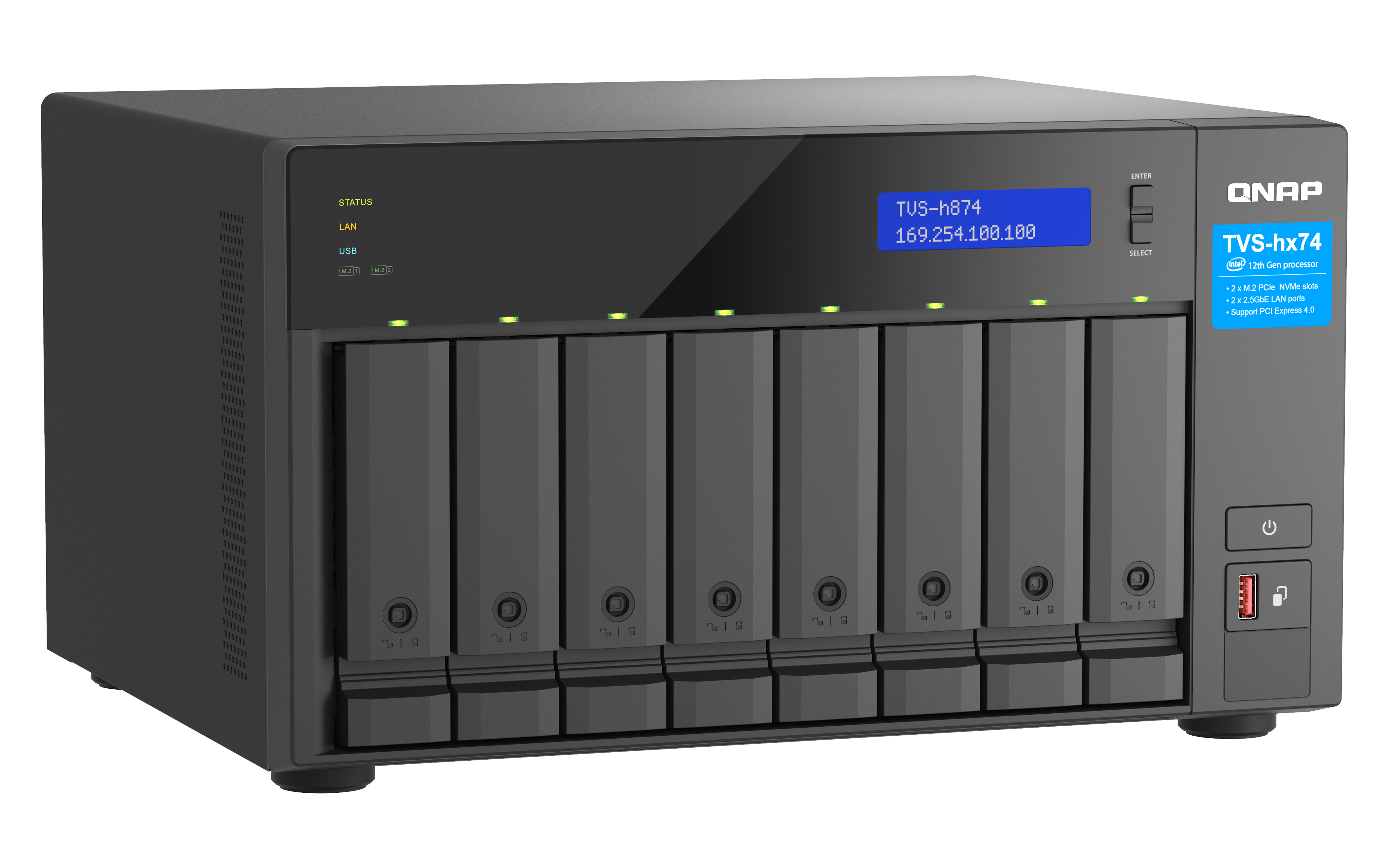 QNAP NAS TVS-h874-i7-32G