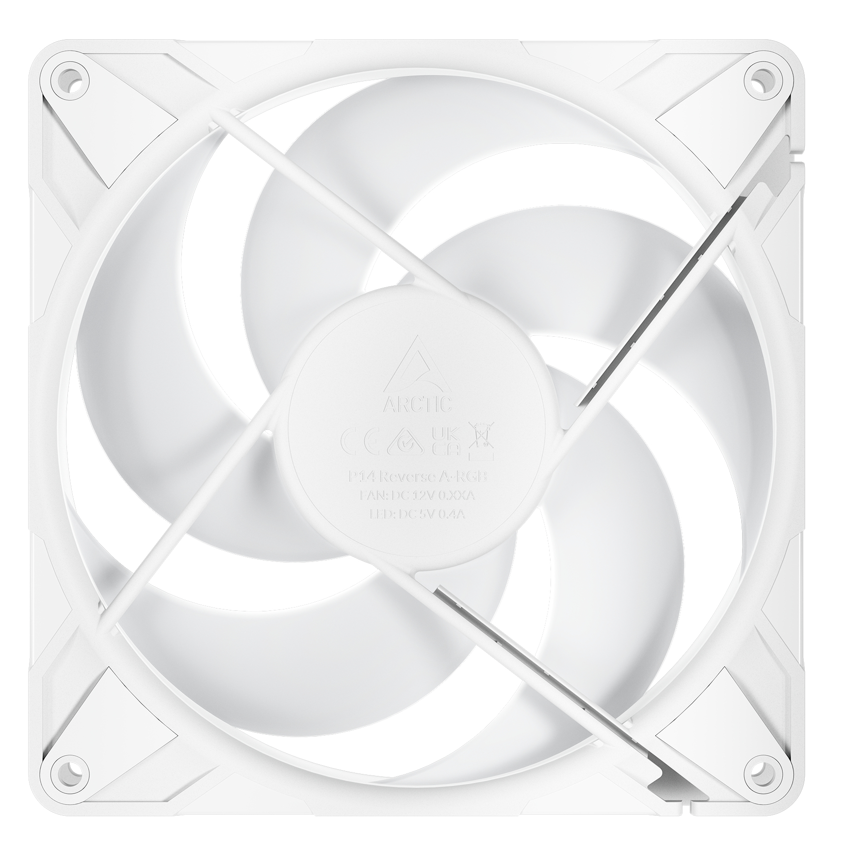 ARCTIC Lüfter 140*140*27 P14 Pro Reverse A-RGB (White) 3Pack