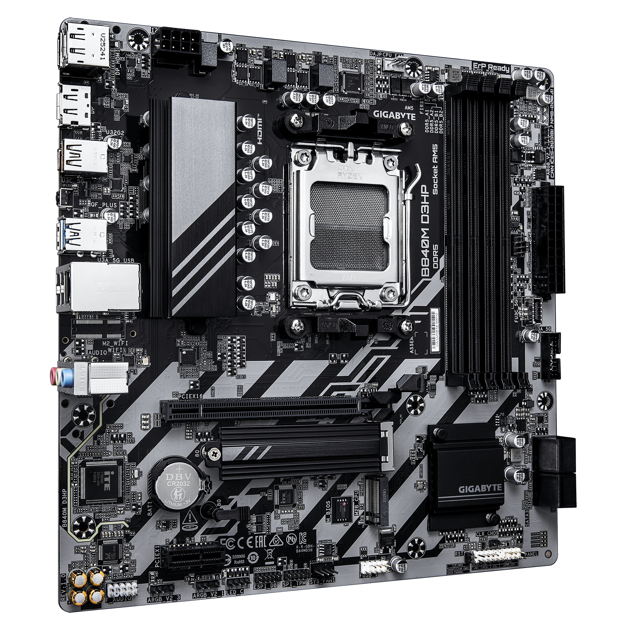 Gigabyte B840M D3HP (B840,AM5,mATX,DDR5)