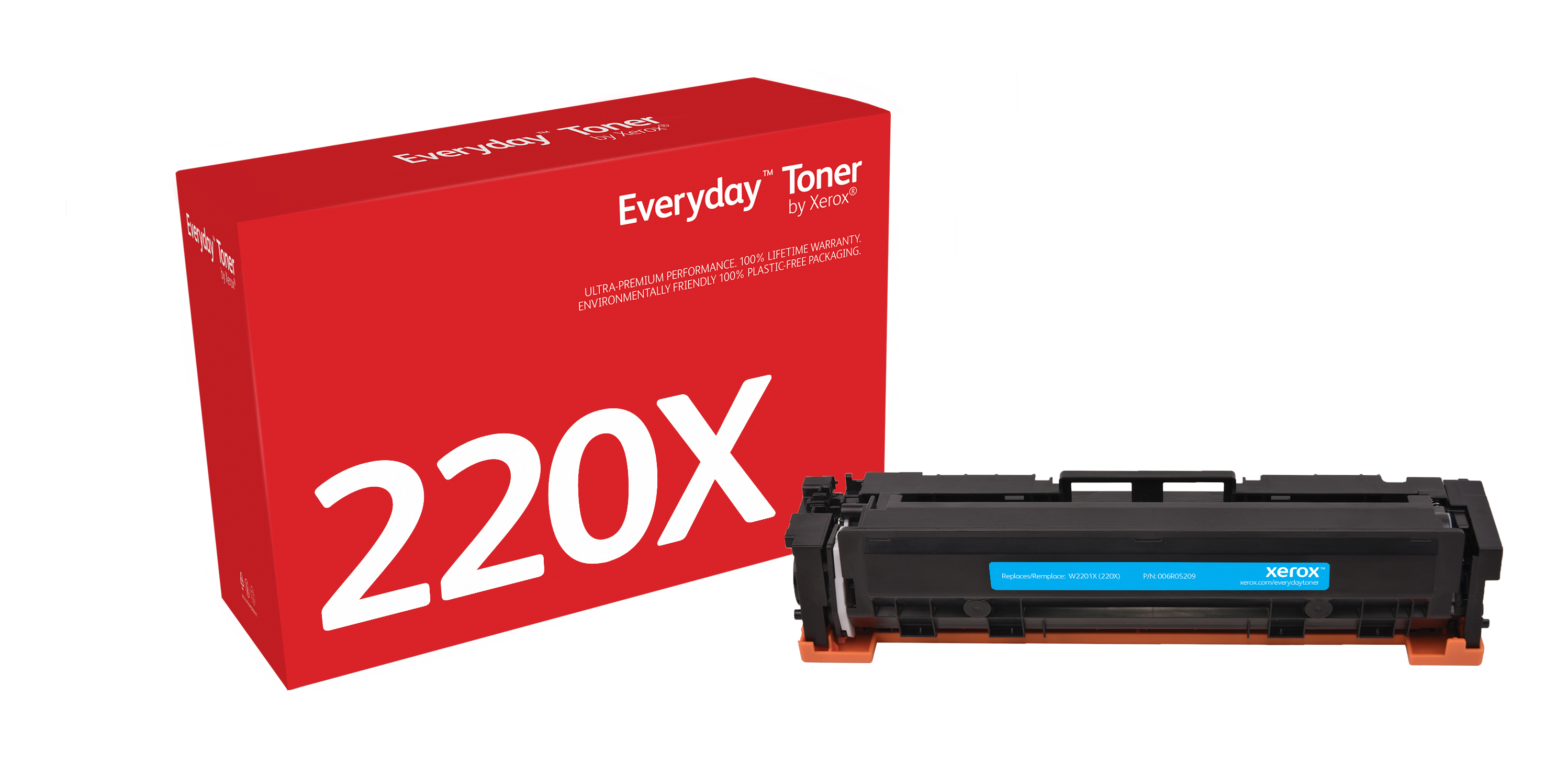 Xerox Toner Everyday HP 220X (W2201X) Cyan