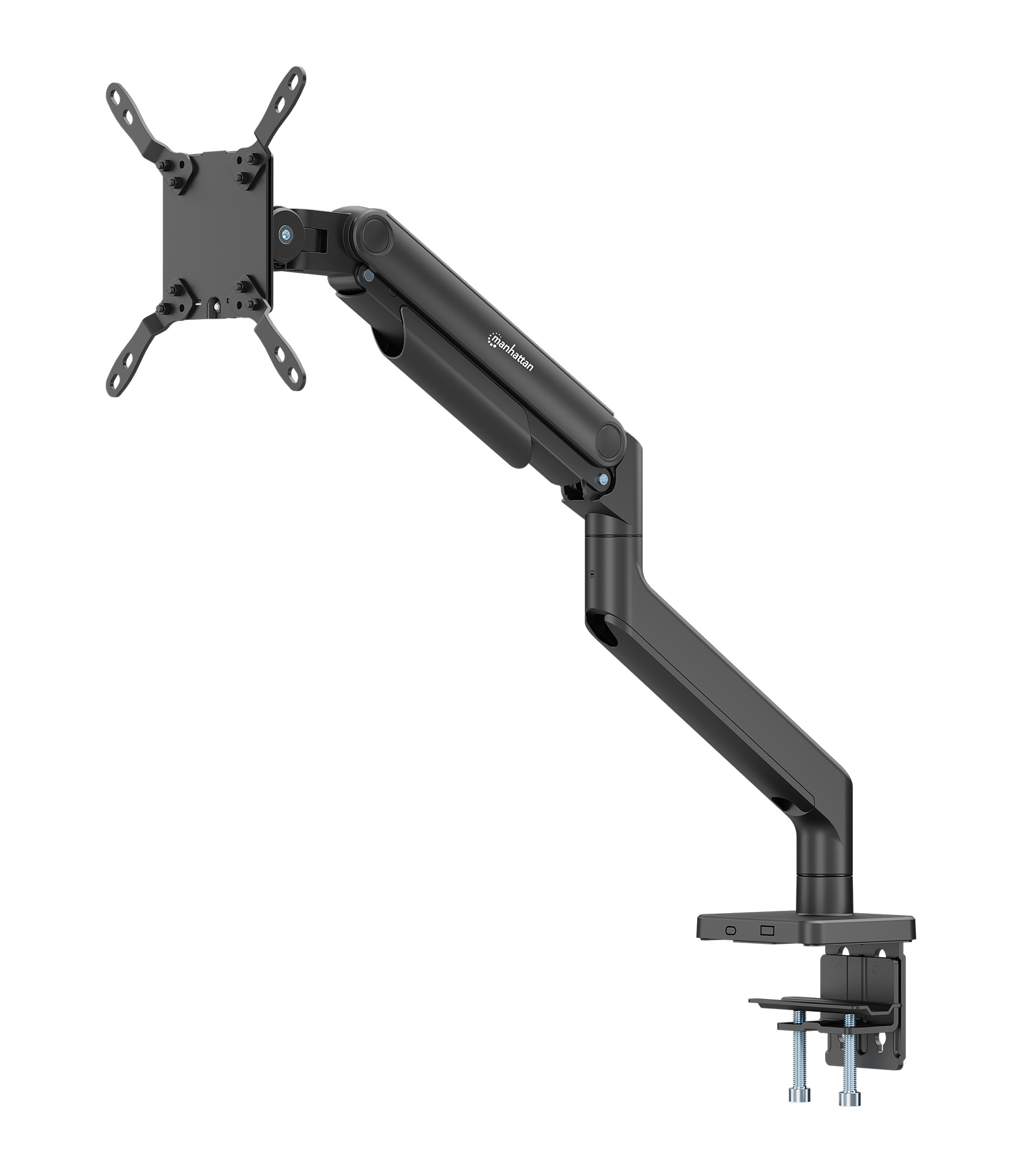 MANHATTAN Tischhalterung mit mechanischer Feder für 1x Moni. MANHATTAN Tischhalterung mit mechanischer Feder für 1x Moni.