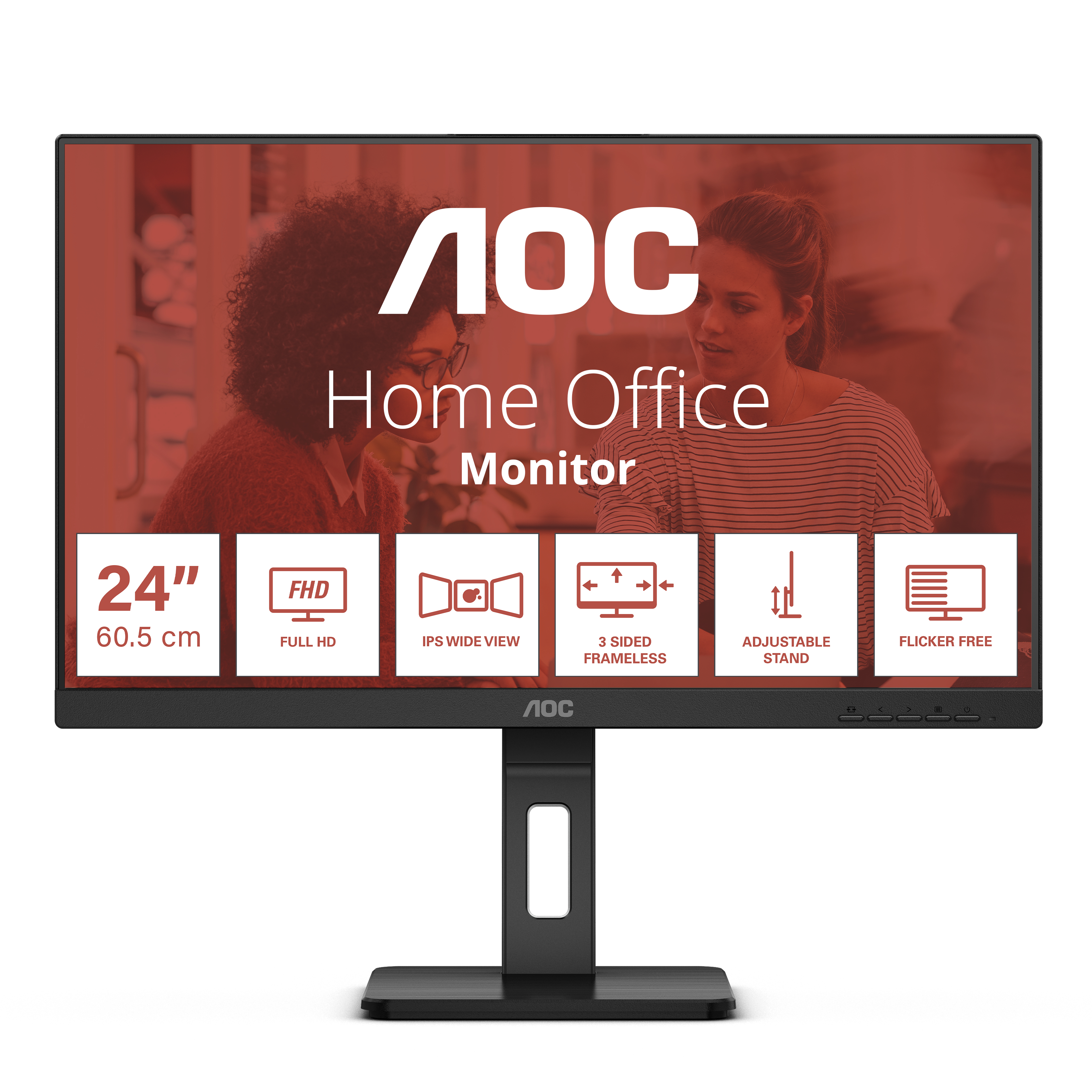 AOC 60,5cm (23,8") 24E3QAF   16:09 HDMI+DP IPS Lift black retail