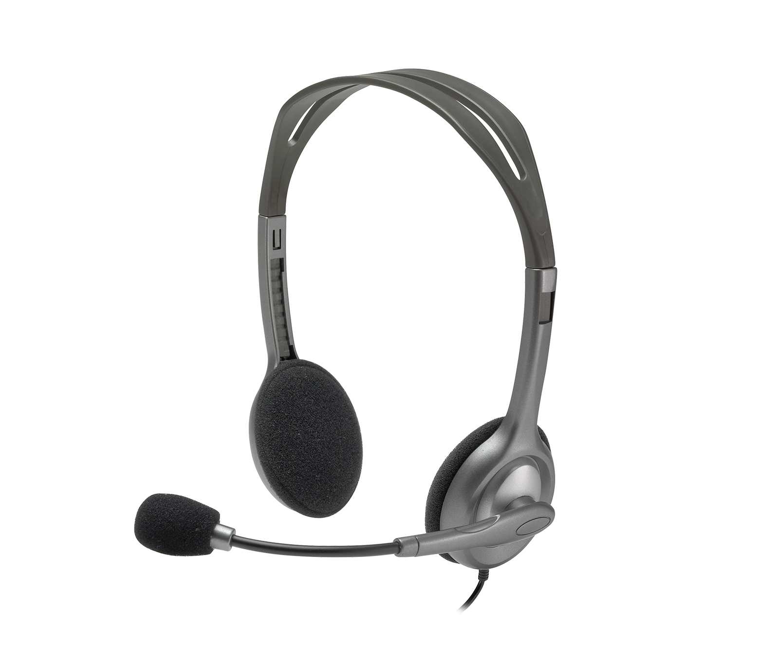 Logitech Headset H110 Stereo silver retail