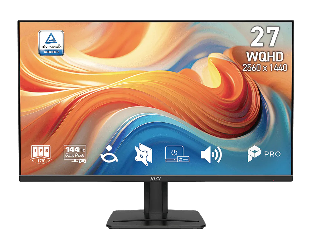 MSI PRO MP275QDE E14 68.5cm WQHD 16:9 IPS DP HDMI MSI PRO MP275QDE E14 68.5cm WQHD 16:9 IPS DP HDMI