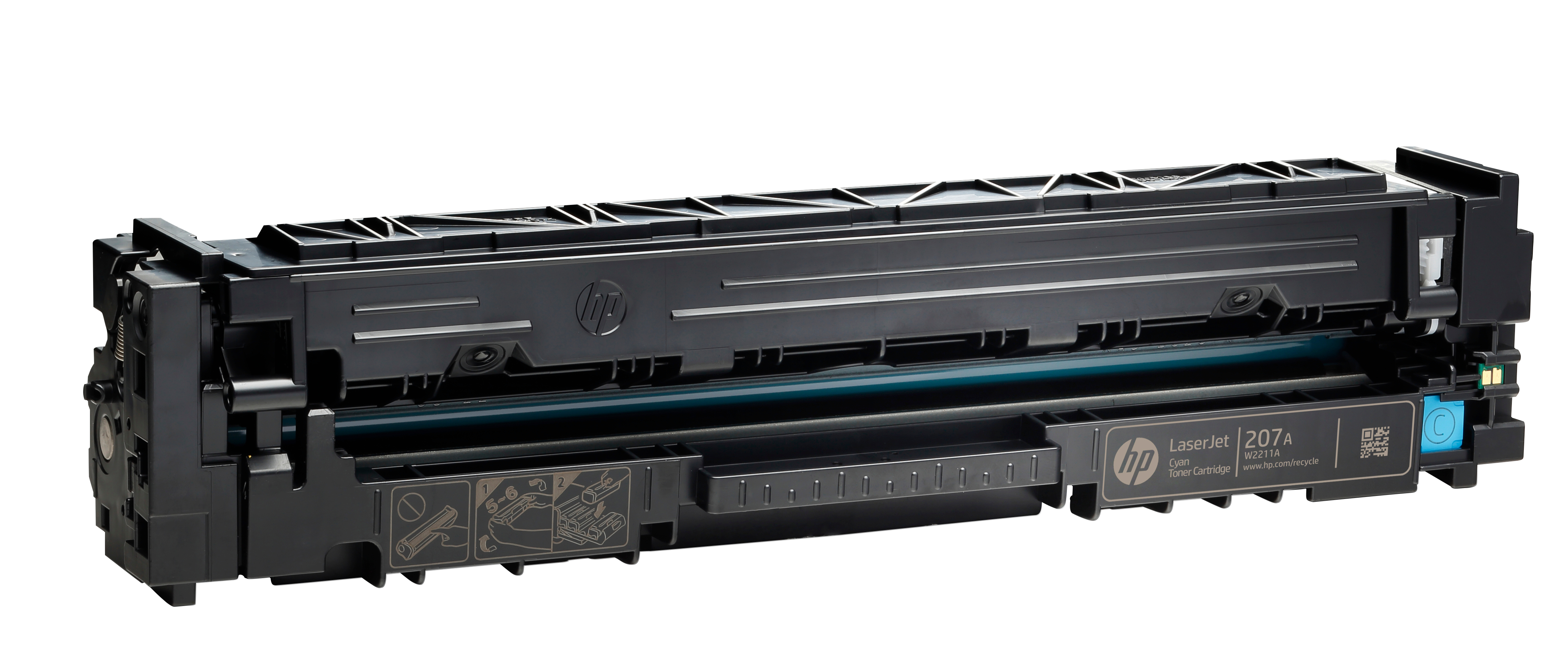 HP 207A Cyan LaserJet Tonerpatrone