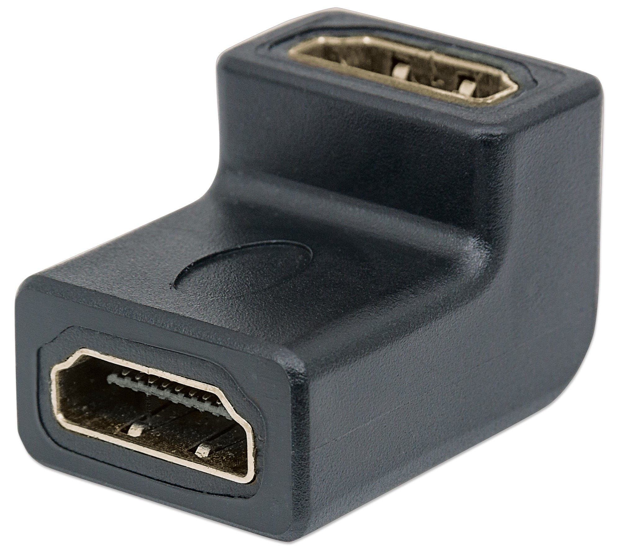 Manhattan HDMI Adapter A -> A Bu/&shy;Bu 90° unten
