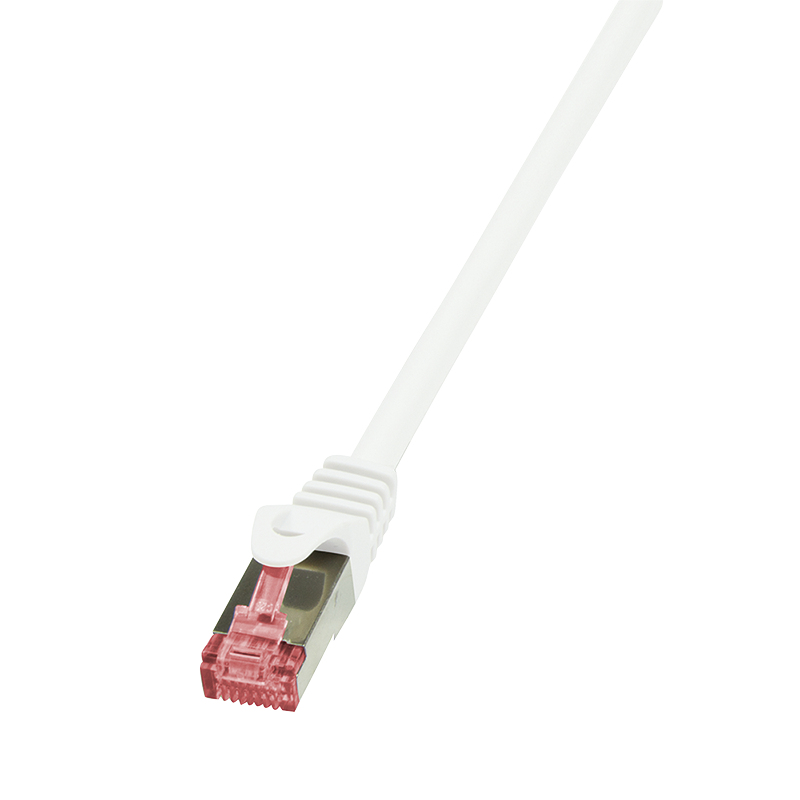 Logilink Patchkabel CAT6 S/FTP AWG27 PIMF 2,00m weiß