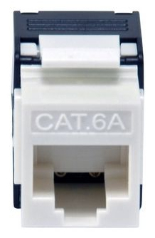 Equip Keystone Buchse ungeschirmt Cat6A LSA wzf.8Stk ws