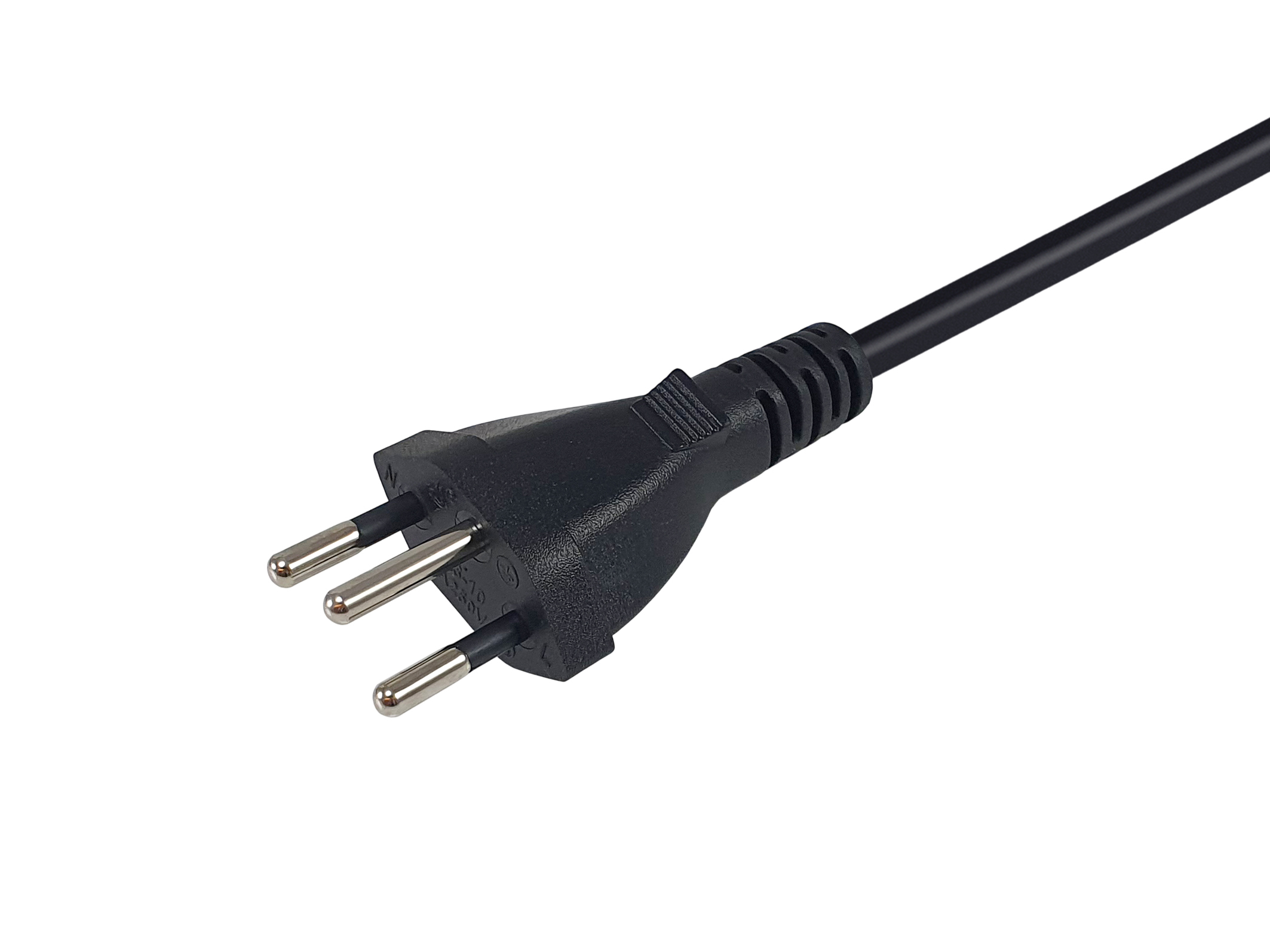 Equip Stromkabel C13 ->T12 Bu/St schwarz 1.80m PVC