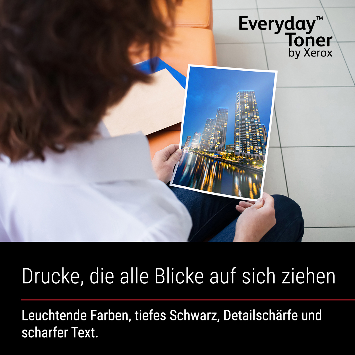 Everyday ™ Schwarz Toner von Xerox, kompatibel mit HP 117A (W2070A), Standardkapazität