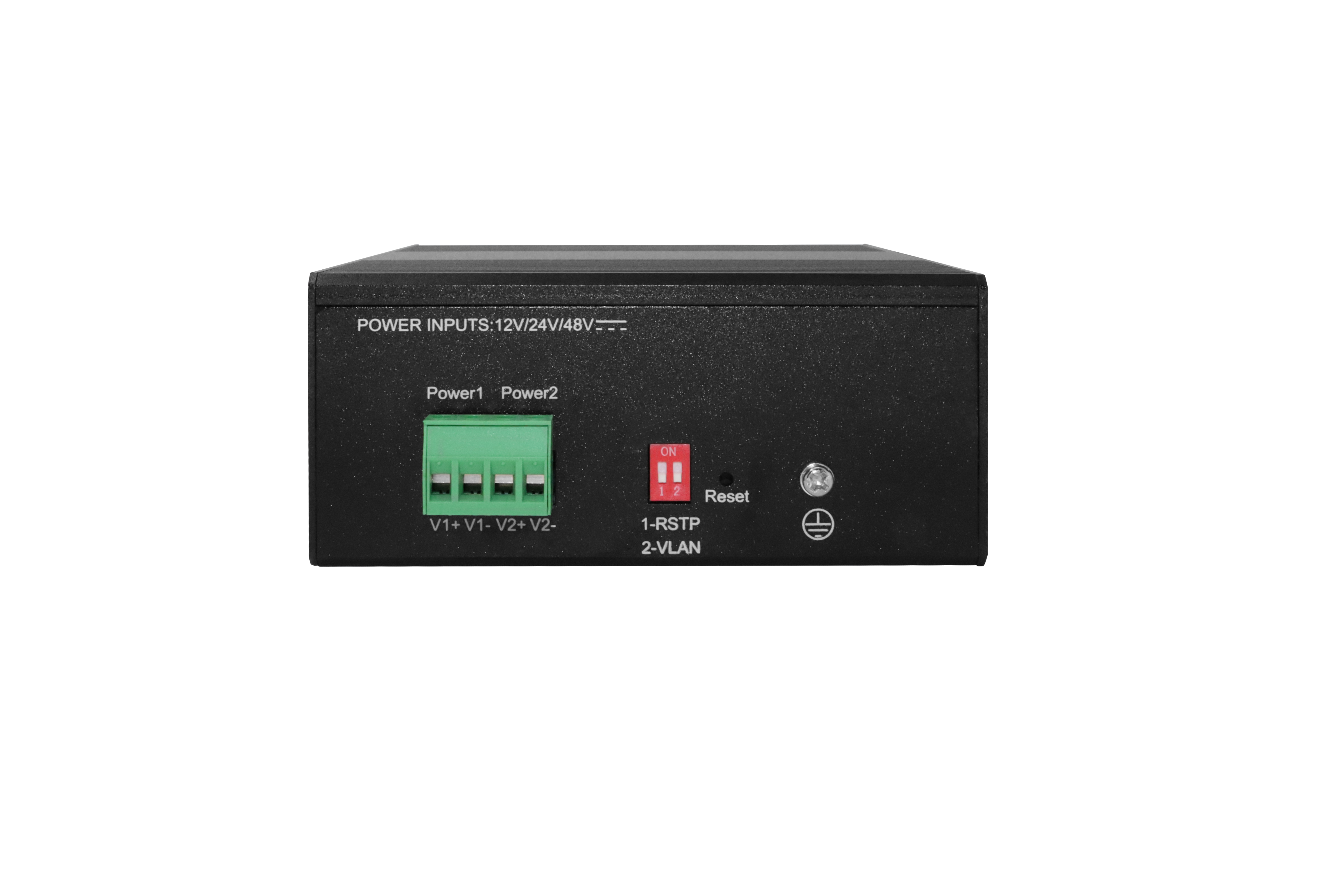 LevelOne Industr.PoE+Switch 8xGE PoE/2xSFP 110W Hilbert SL