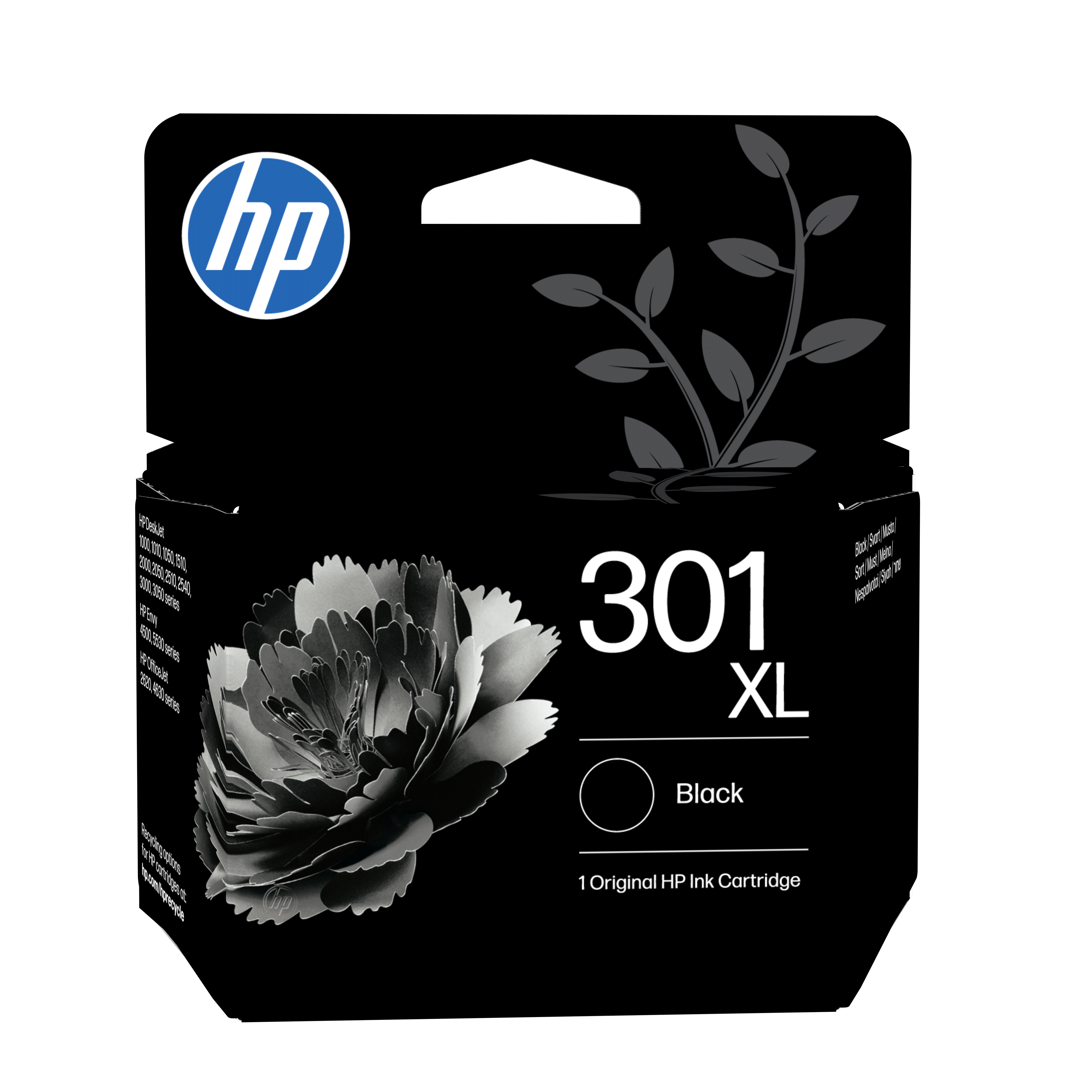HP 301XL Schwarz Tintenpatrone 8ml