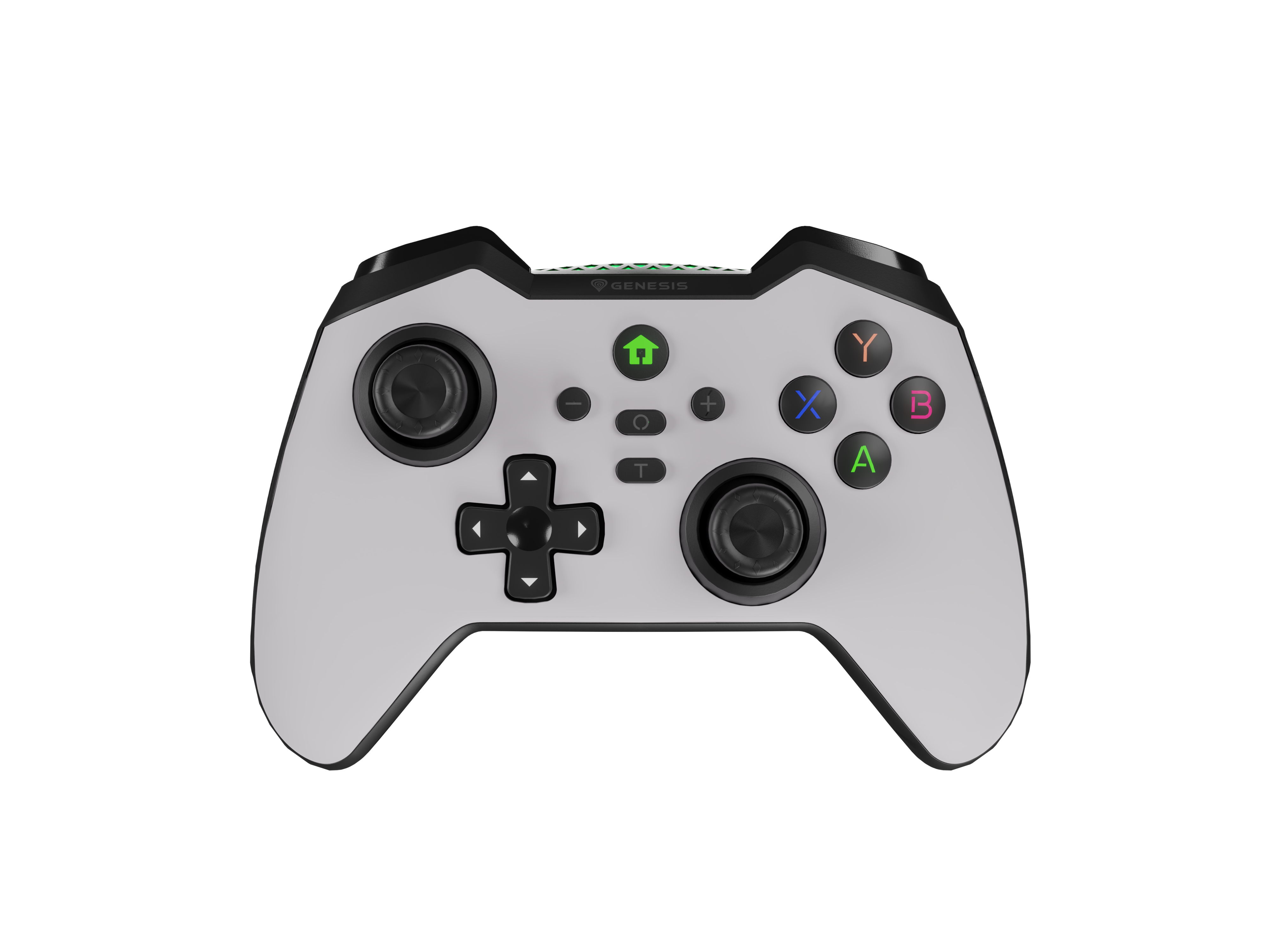 Genesis Gamepad MANGAN 400 kabellos weiß/&shy;schwarz (PC/&shy;Switch)