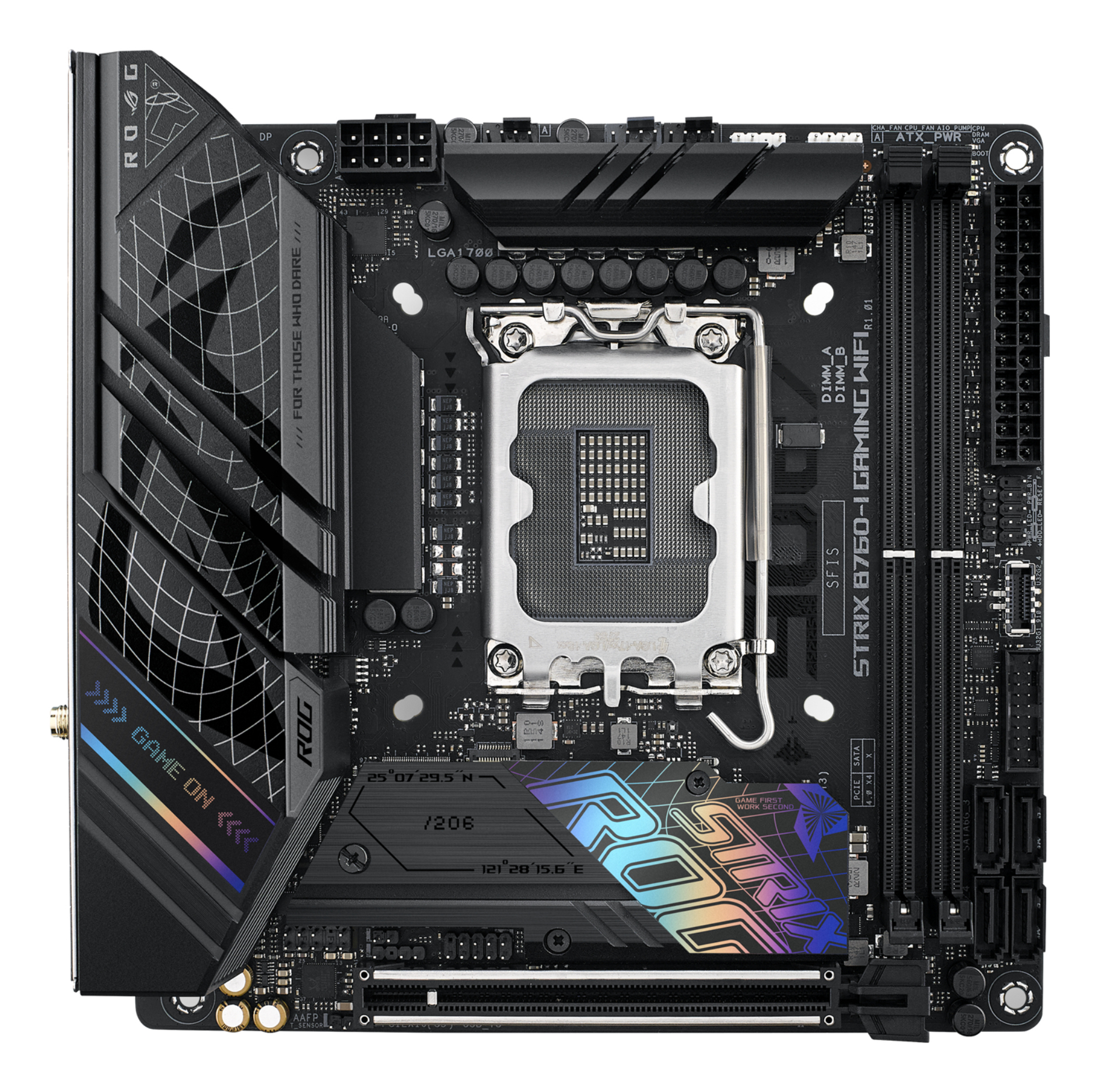 ASUS ROG STRIX B760-I GAMING WIFI (INTEL,1700,DDR5,mITX)
