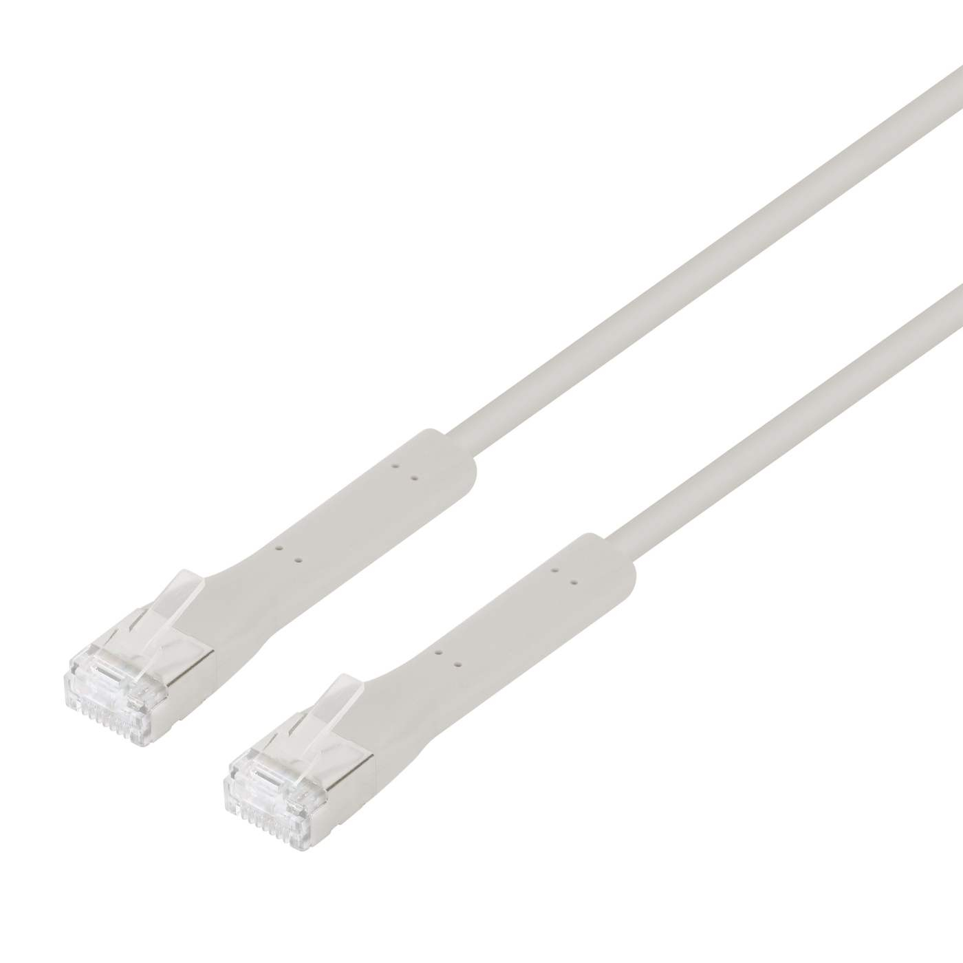 INTELLINET Patchkabel Flexi Cat6a F/FTP 0.5m 10G Kupfer grau