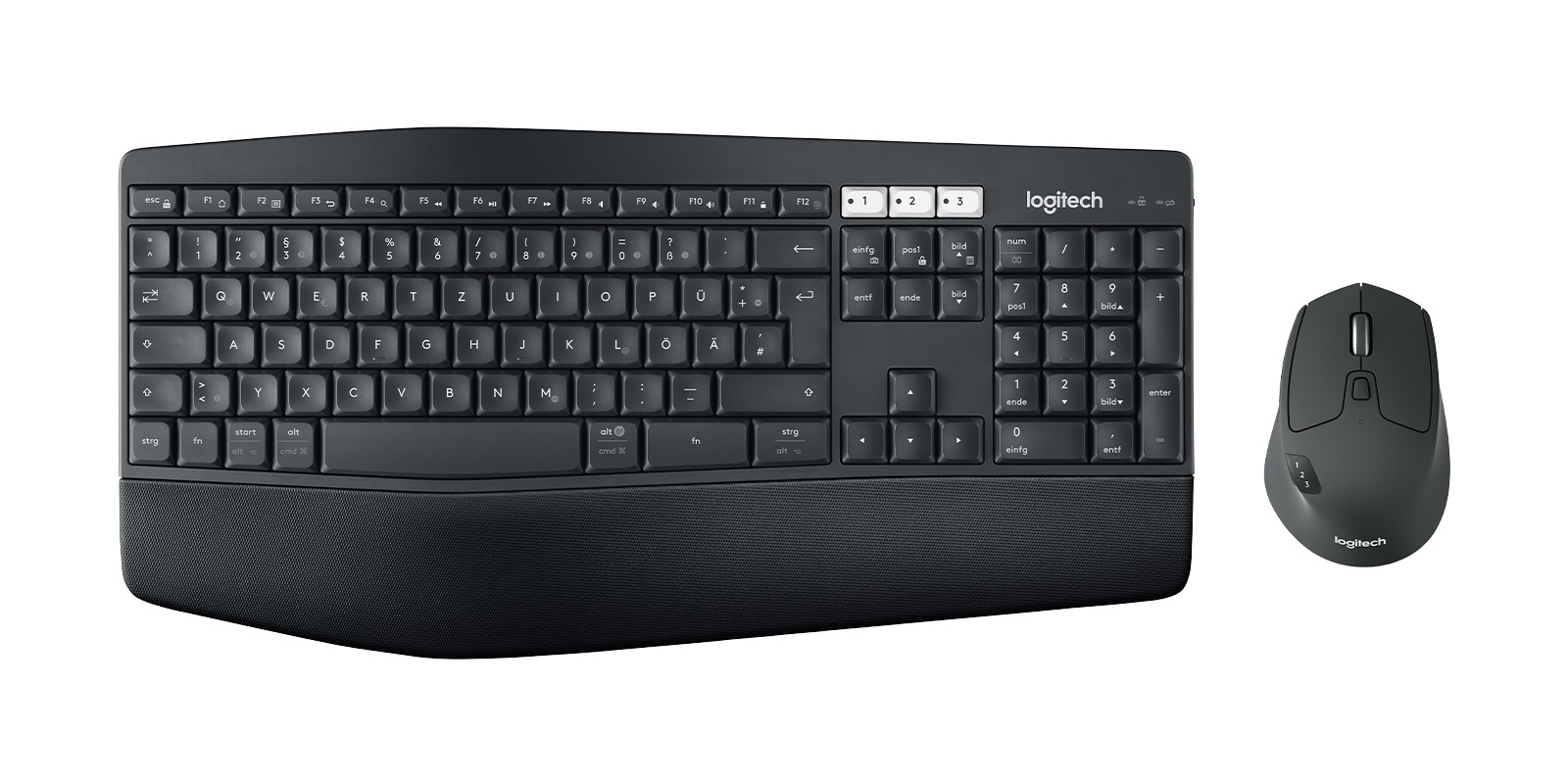 Logitech Wireless Keyboard+Mouse MK850 black retail