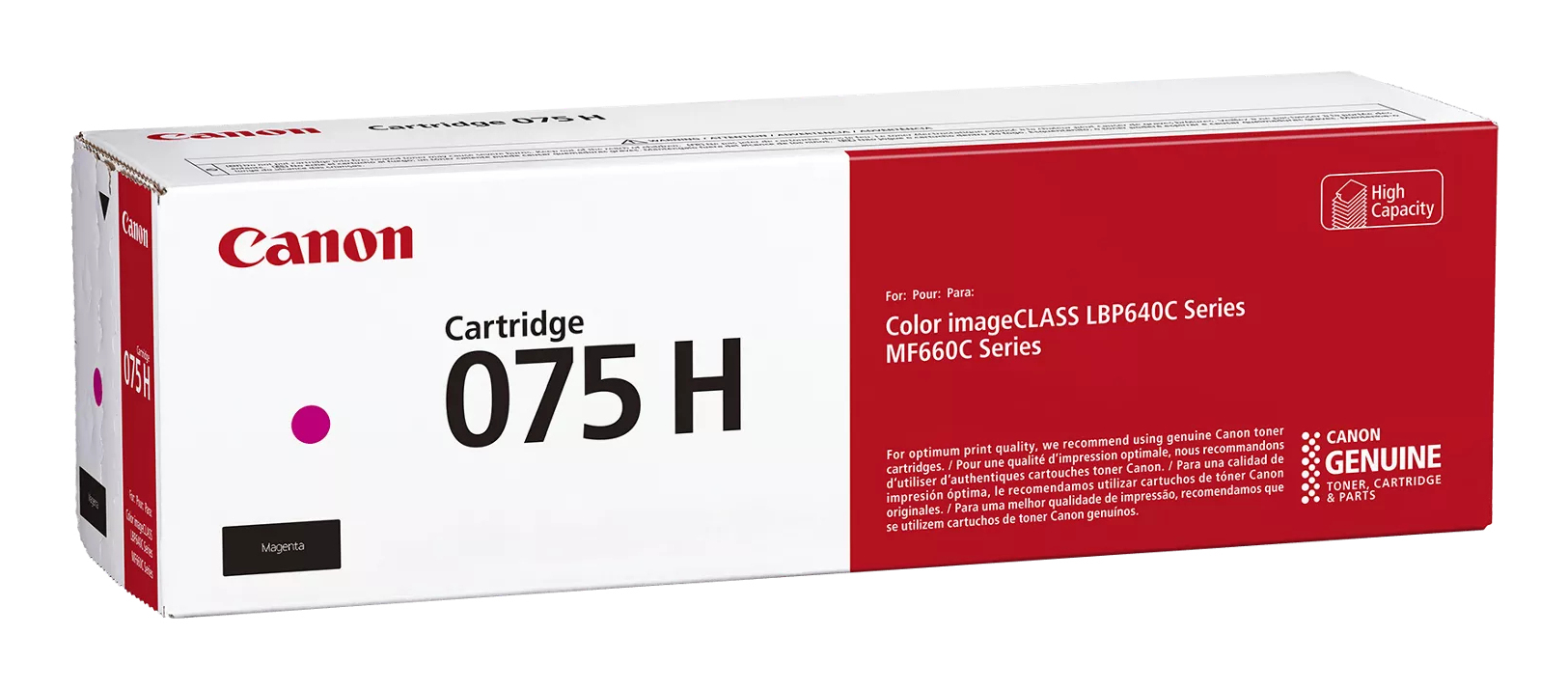 Toner Canon 075H M           magenta            2500 Seiten
