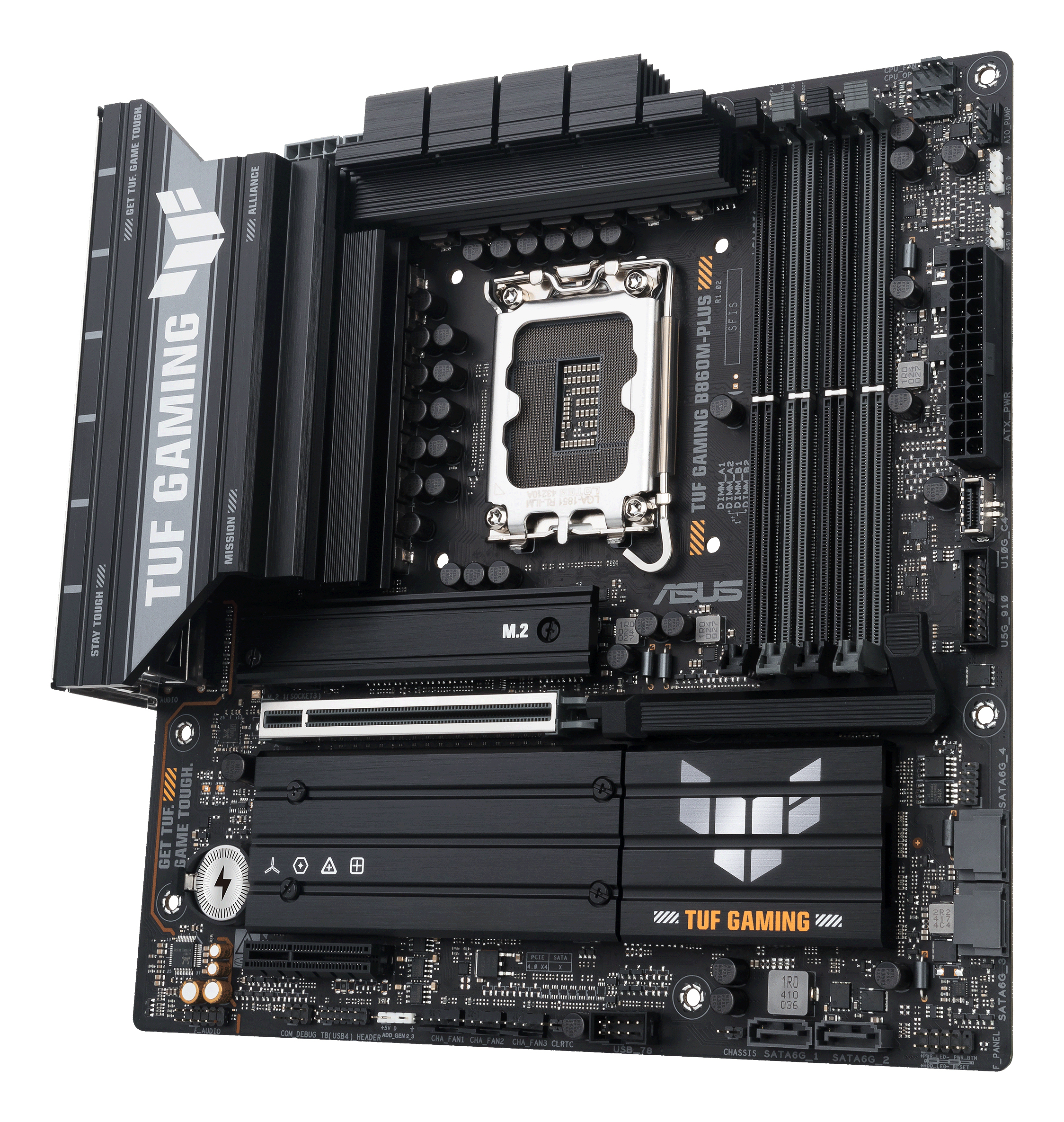 ASUS TUF GAMING B860M-PLUS (INTEL,1851,DDR5,mATX) Mainboards INTEL