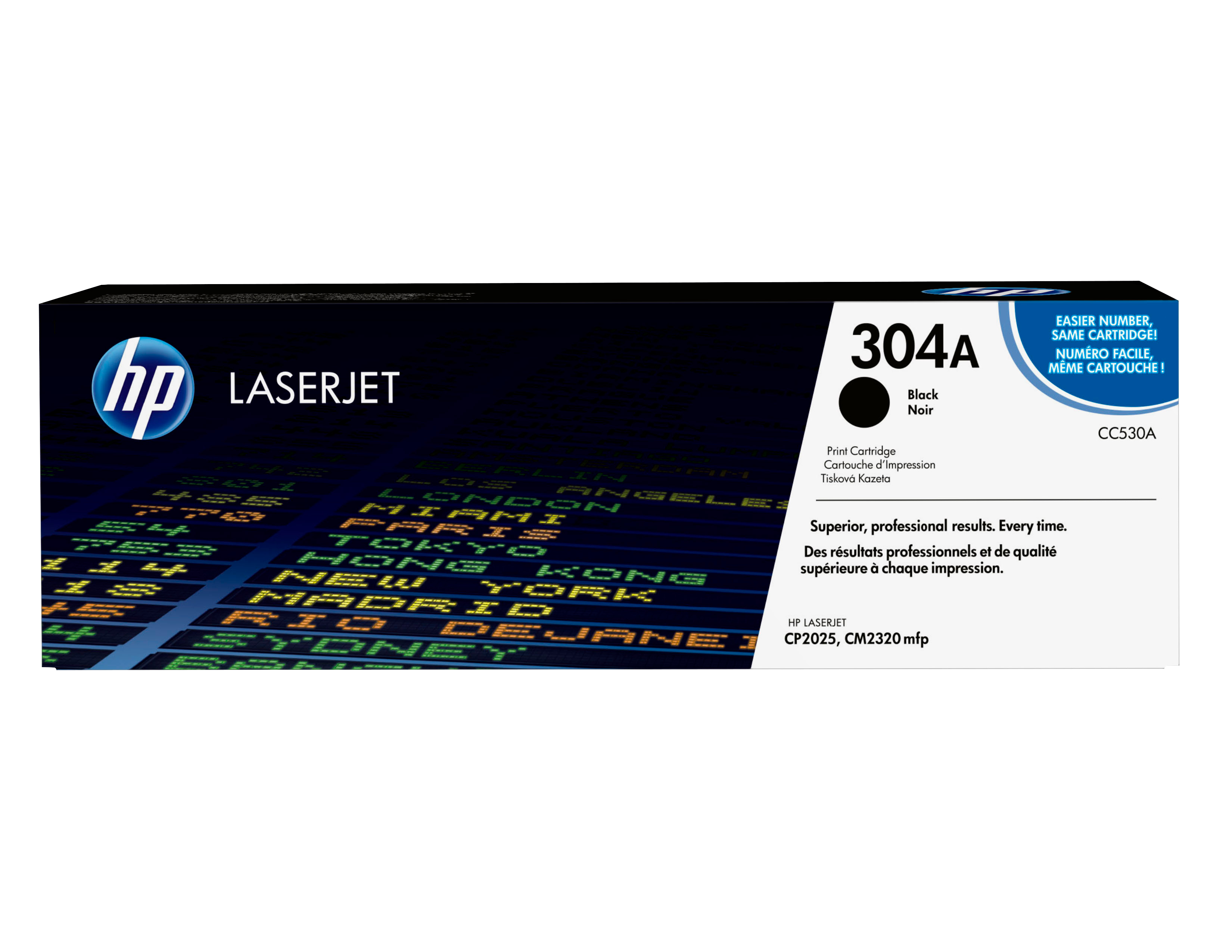 HP 304A Schwarz LaserJet Tonerpatrone HP 304A Schwarz LaserJet Tonerpatrone