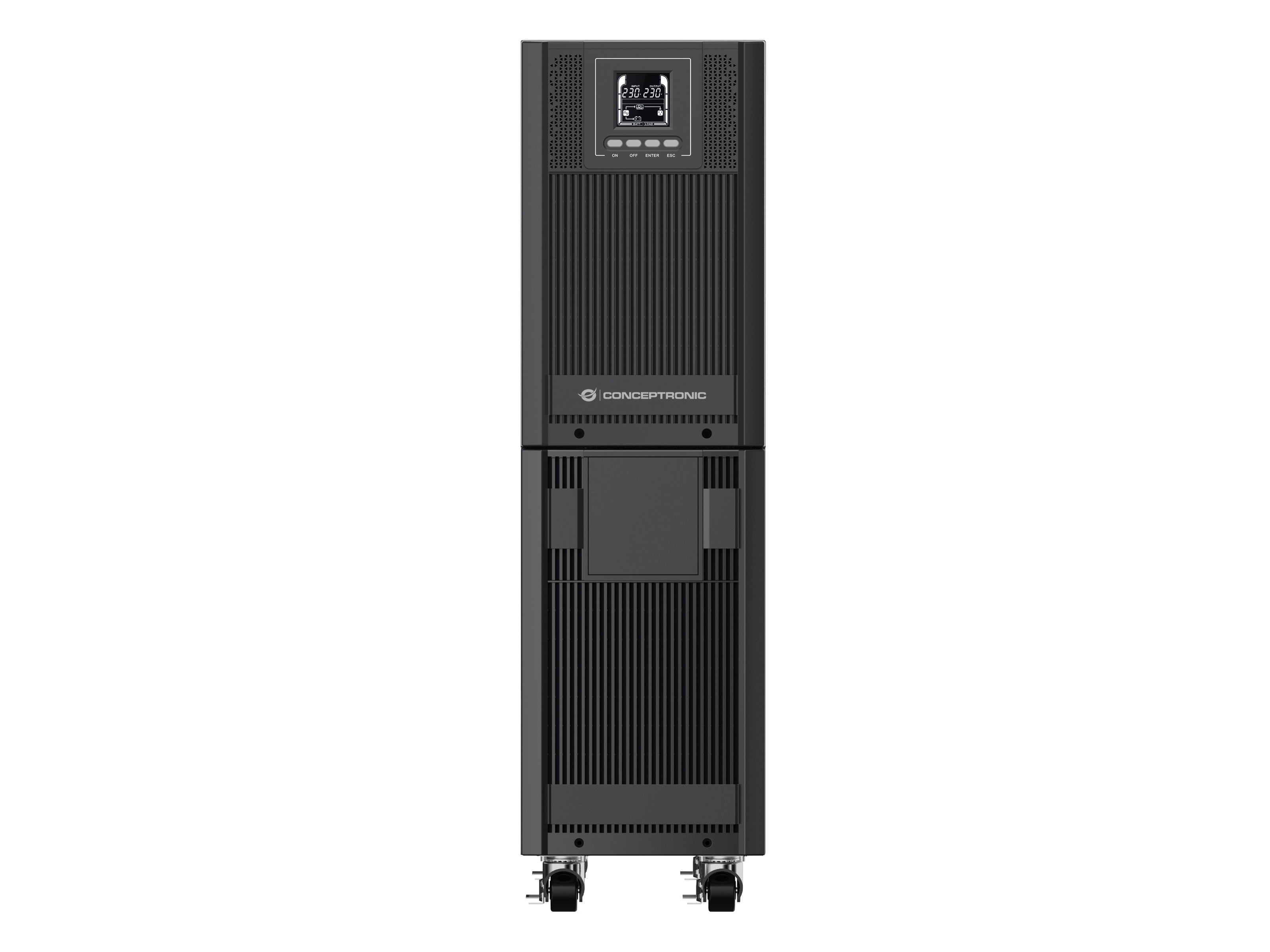 CONCEPTRONIC USV 6000VA/5400W/6xIEC/HID USB/+Online Tower sw (Speditionsversand) USVs