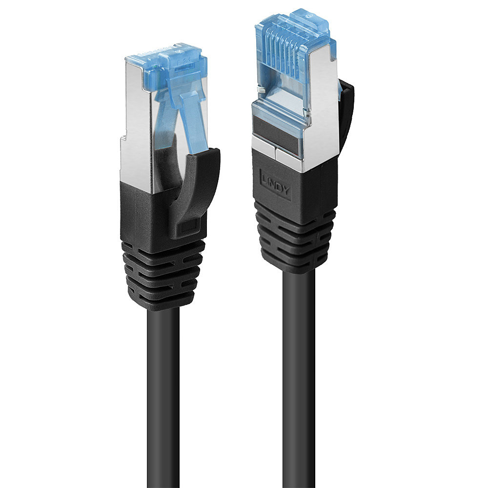 LINDY Patchkabel Cat6A S/FTP PIMF LSZH schwarz 1.00m LINDY Patchkabel Cat6A S/FTP PIMF LSZH schwarz 1.00m