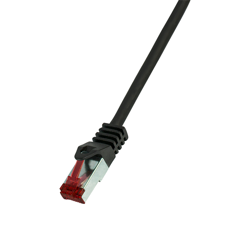 Logilink Patchkabel CAT6 S/FTP AWG27 PIMF 5,00m schw.