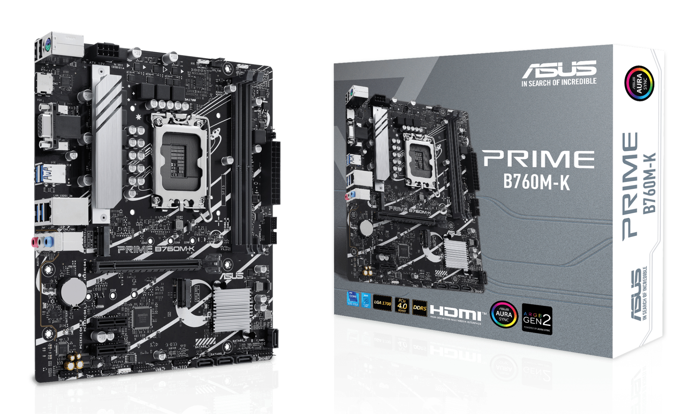 ASUS PRIME B760M-K (INTEL,1700,DDR5,mATX) ASUS PRIME B760M-K (INTEL,1700,DDR5,mATX)