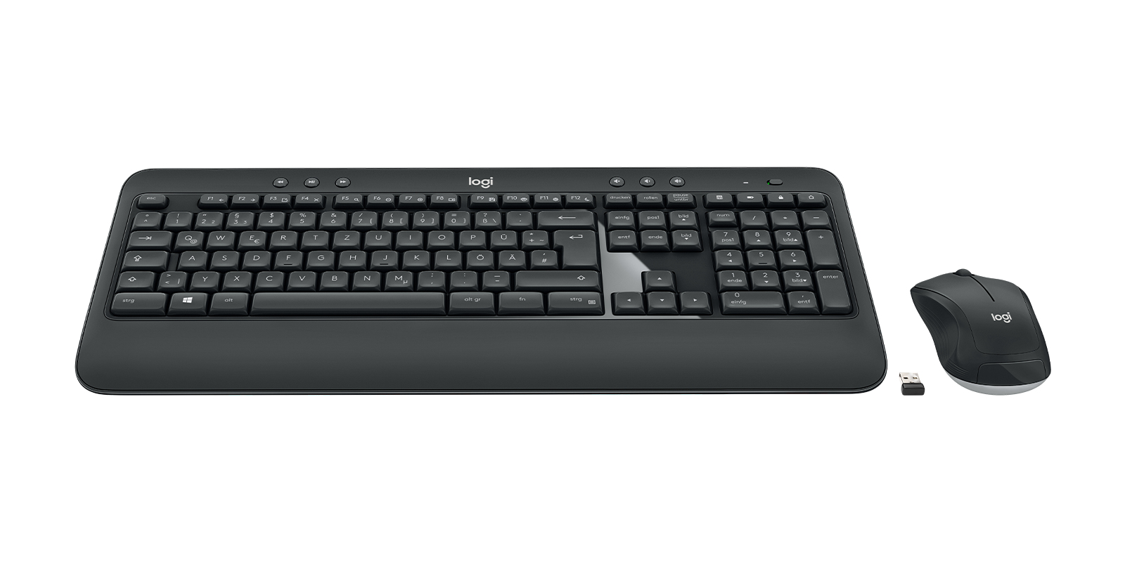 Logitech Wireless Keyboard+Mouse MK540 black retail