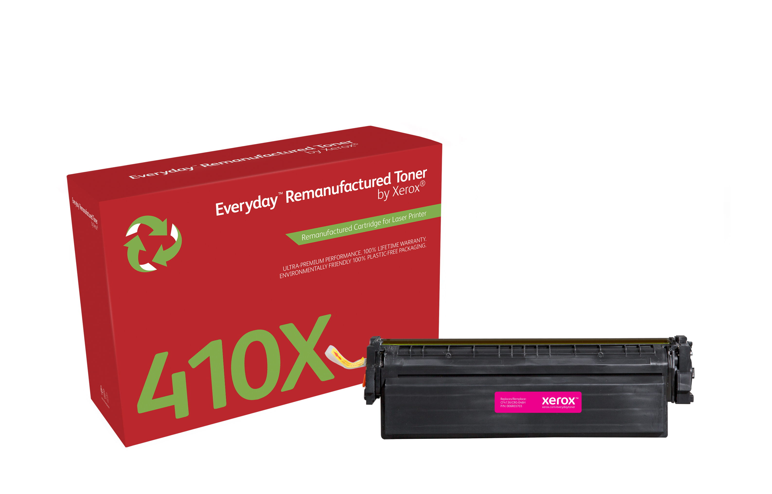 Everyday ™ Magenta Toner von Xerox, kompatibel mit HP 410X (CF413X/ CRG-046HM), High capacity