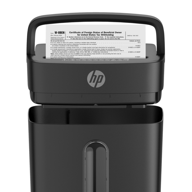 HP Aktenvernichter OneShred 6CC schwarz